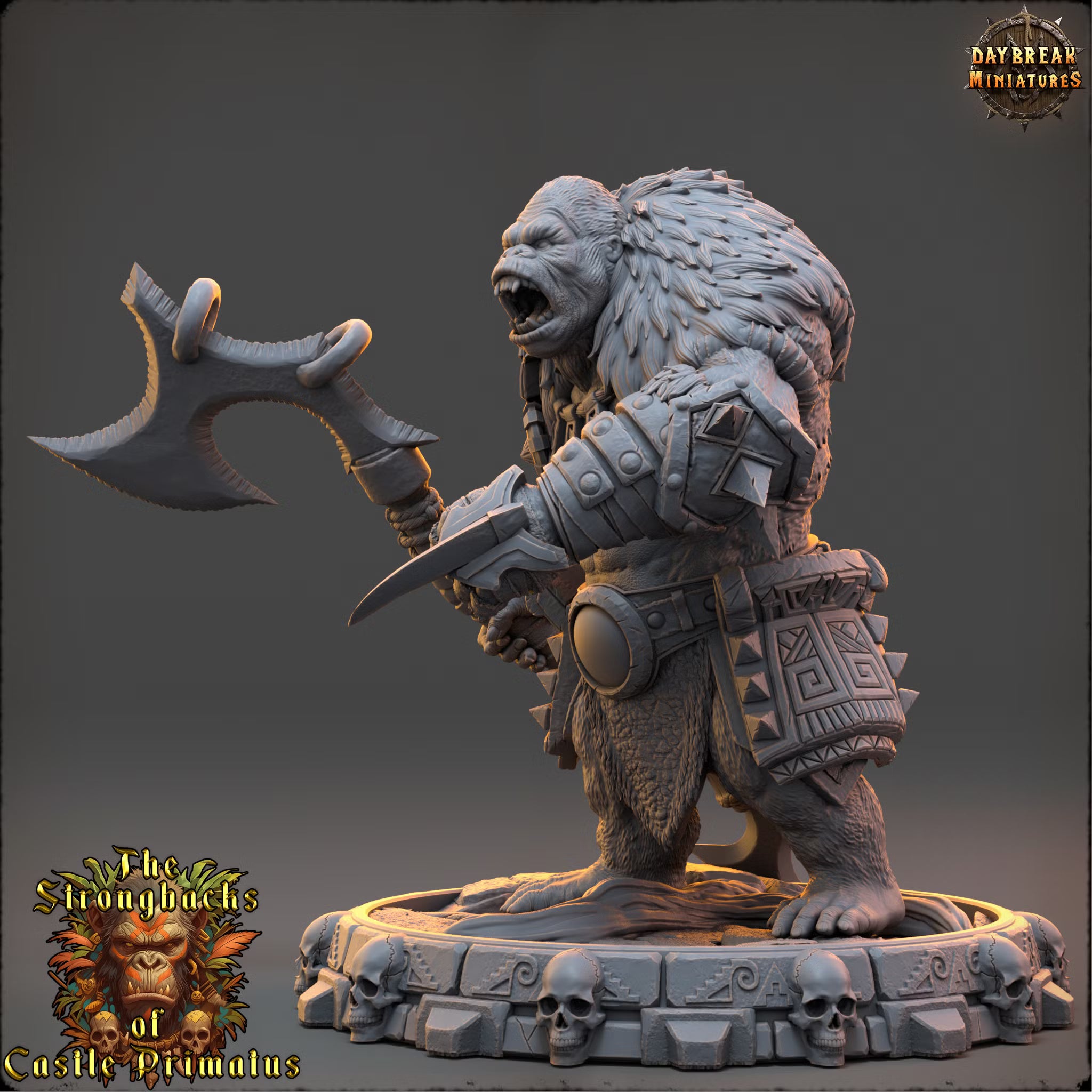 The Strongbacks of Castle Primatus - Zorak Soulgar - Daybreak Miniatures — official view 2