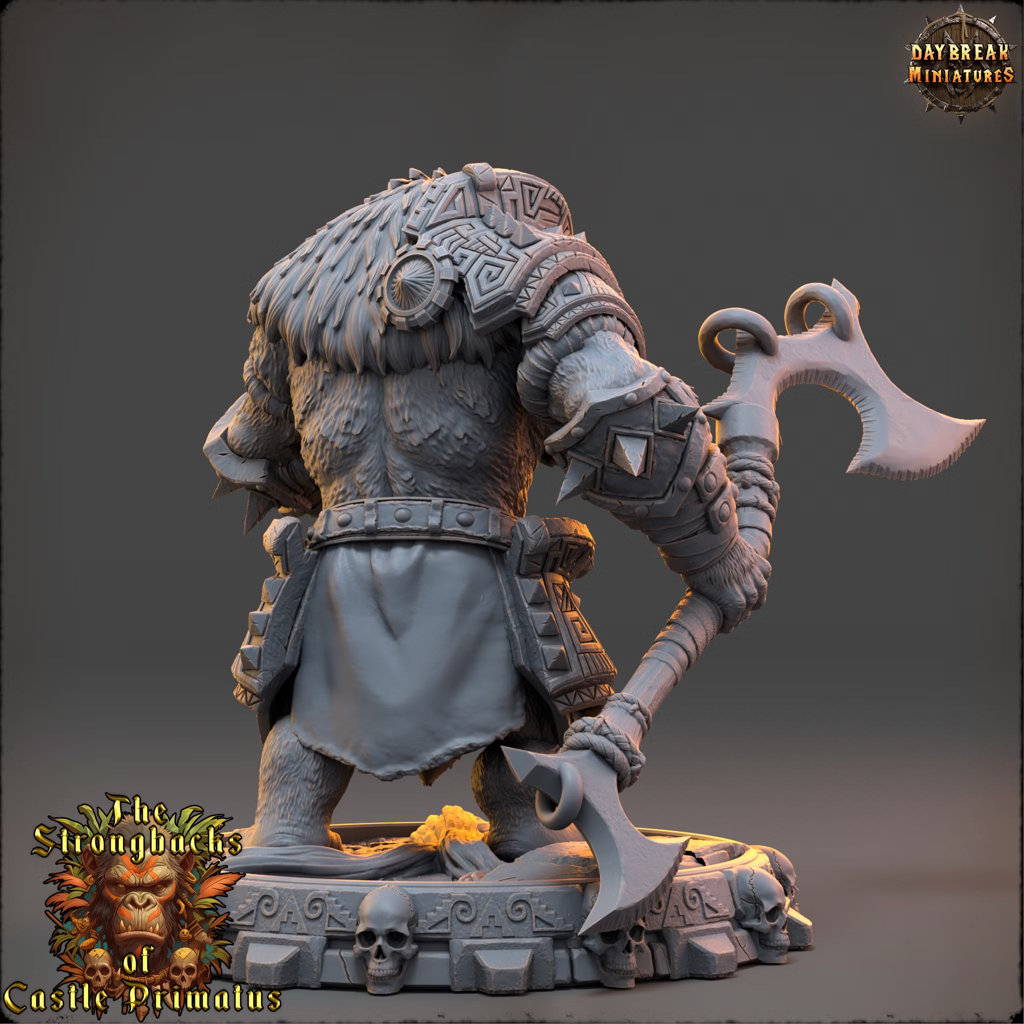 The Strongbacks of Castle Primatus - Zorak Soulgar - Daybreak Miniatures — official view 3