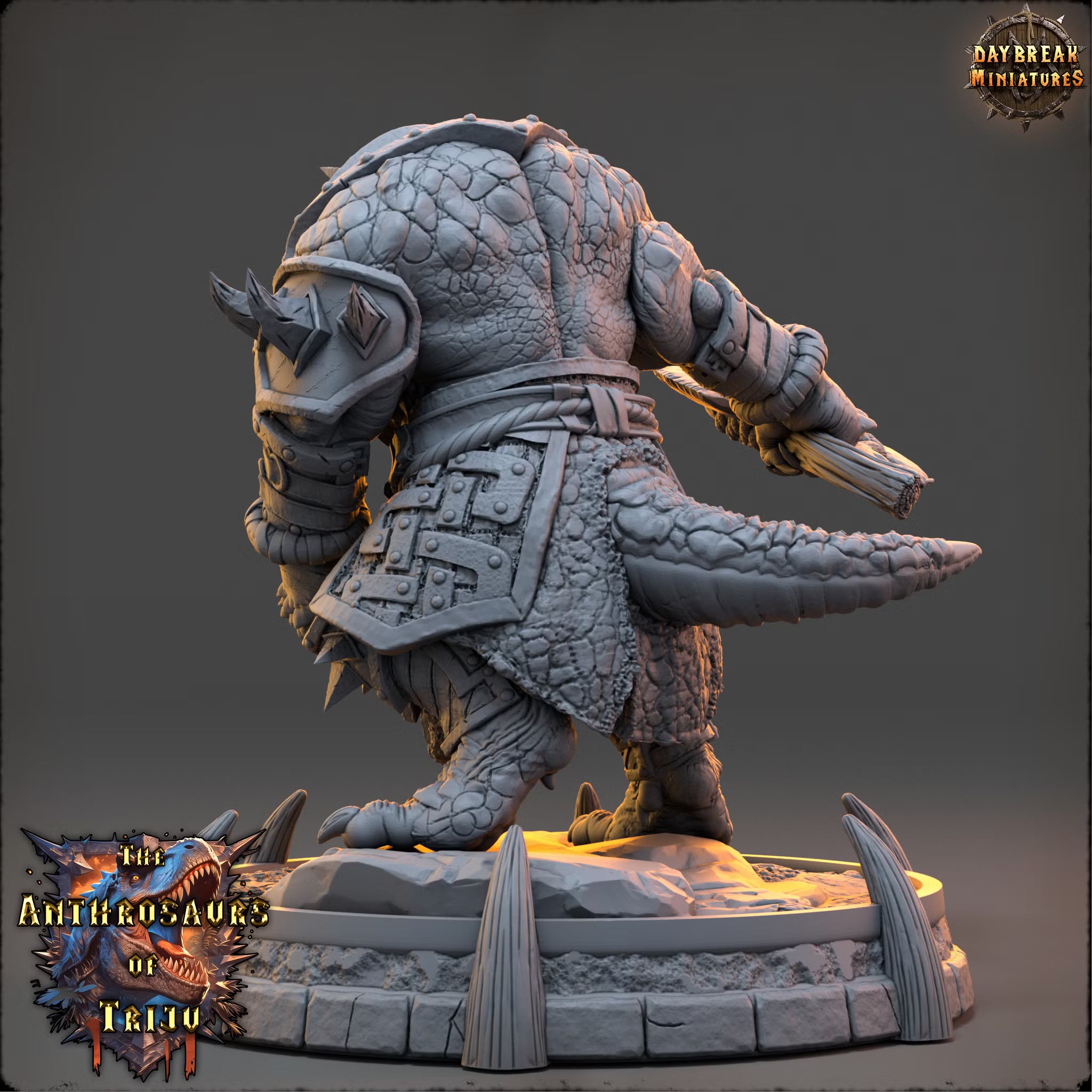 The Anthrosaurs of Triju - Daost Brenner - Daybreak Miniatures — official view 3
