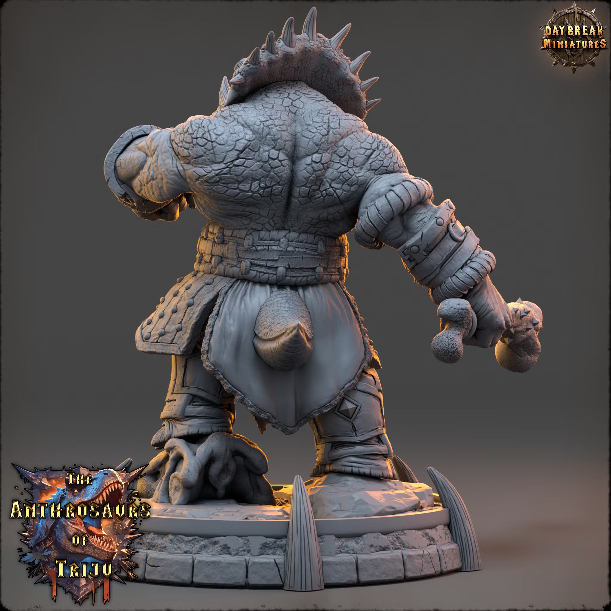 The Anthrosaurs of Triju - Davooz Triper - Daybreak Miniatures — official view 3