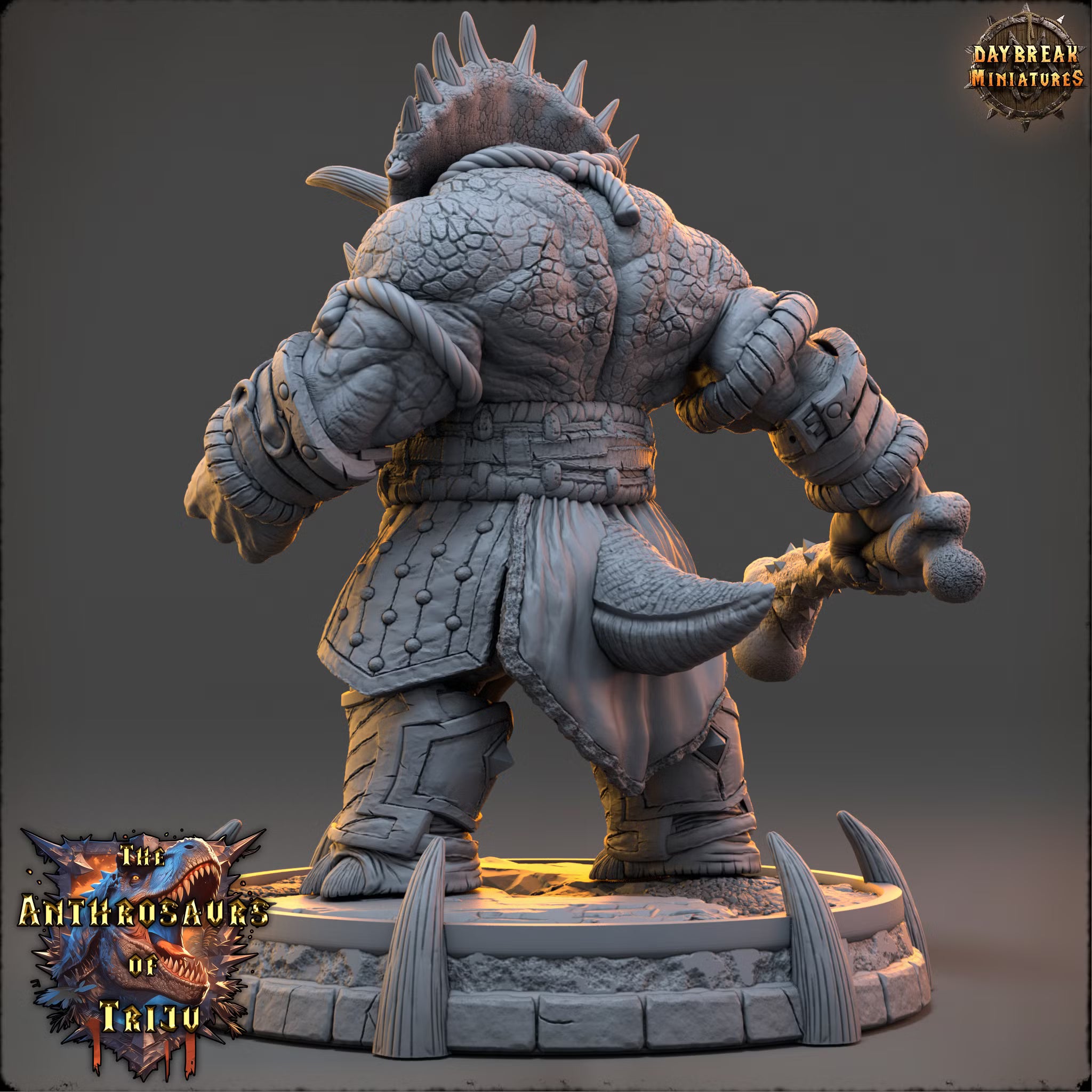 The Anthrosaurs of Triju - Fernez Triper - Daybreak Miniatures — official view 3