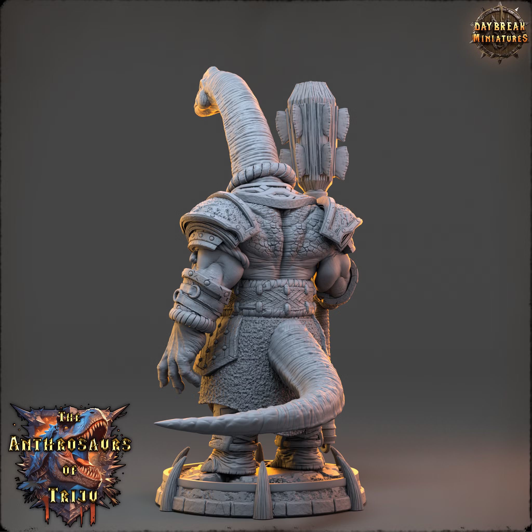 The Anthrosaurs of Triju - Jogo Bracco - Daybreak Miniatures — official view 3