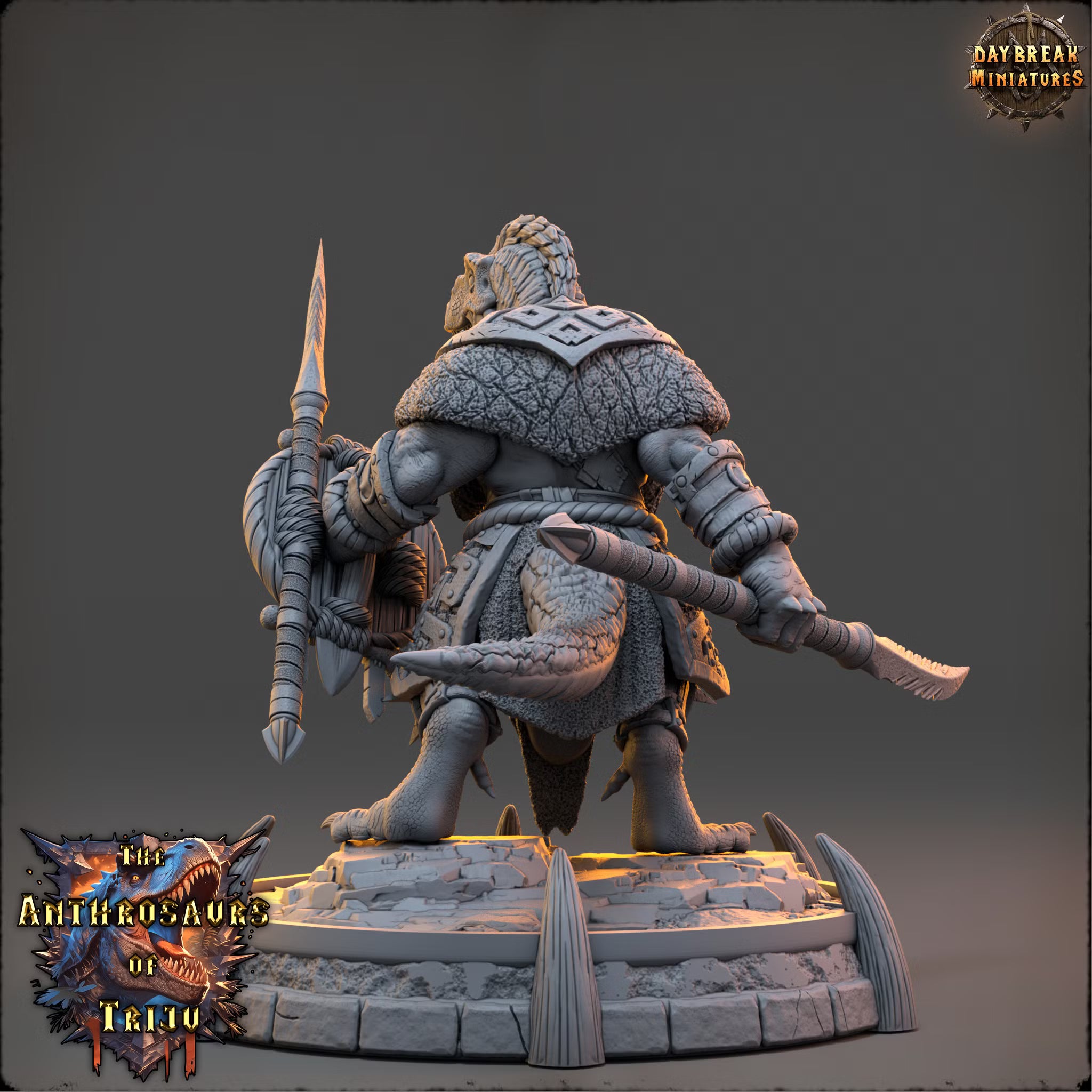 The Anthrosaurs of Triju - Rand Veloz - Daybreak Miniatures — official view 3