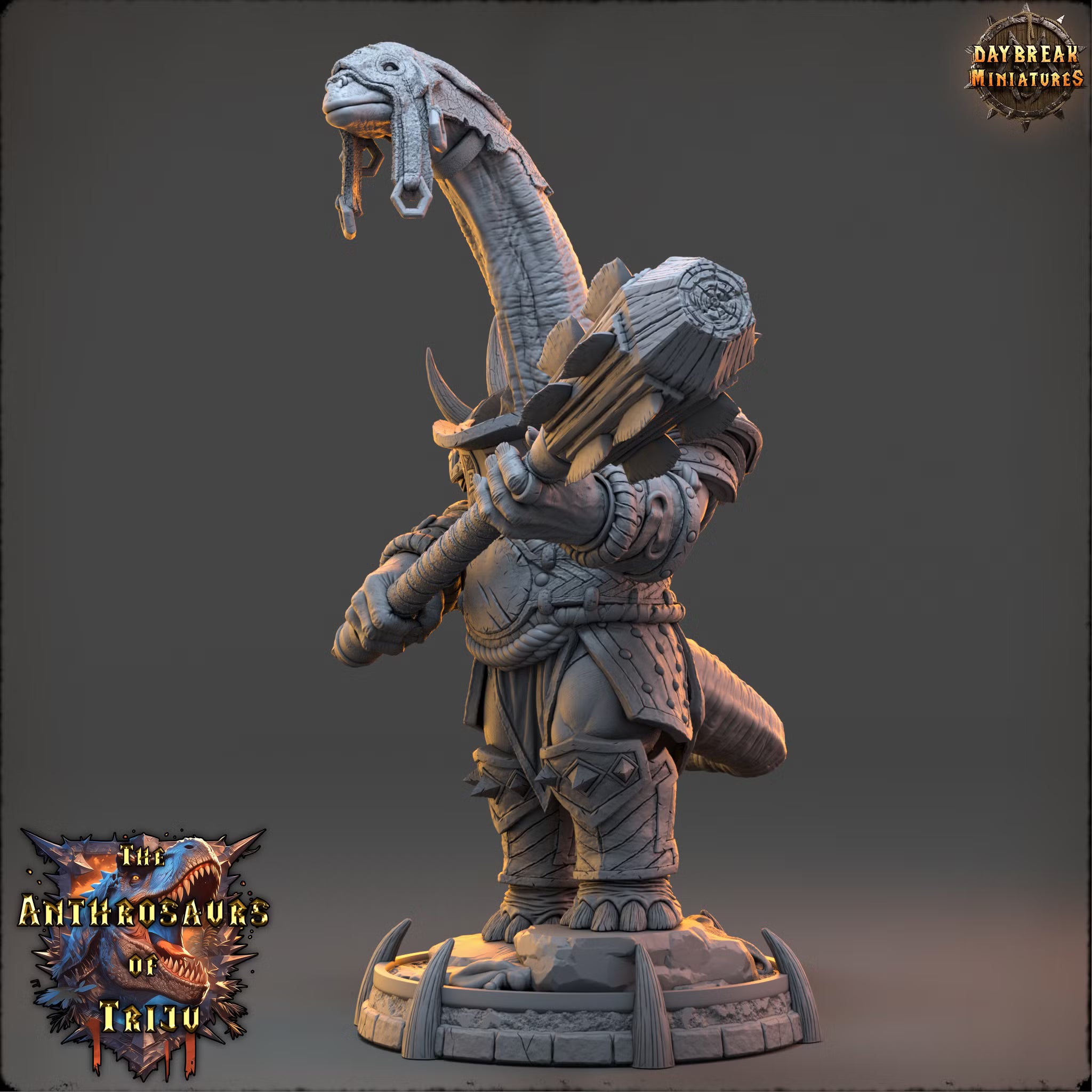 The Anthrosaurs of Triju - Sebul Bracco - Daybreak Miniatures — official view 2