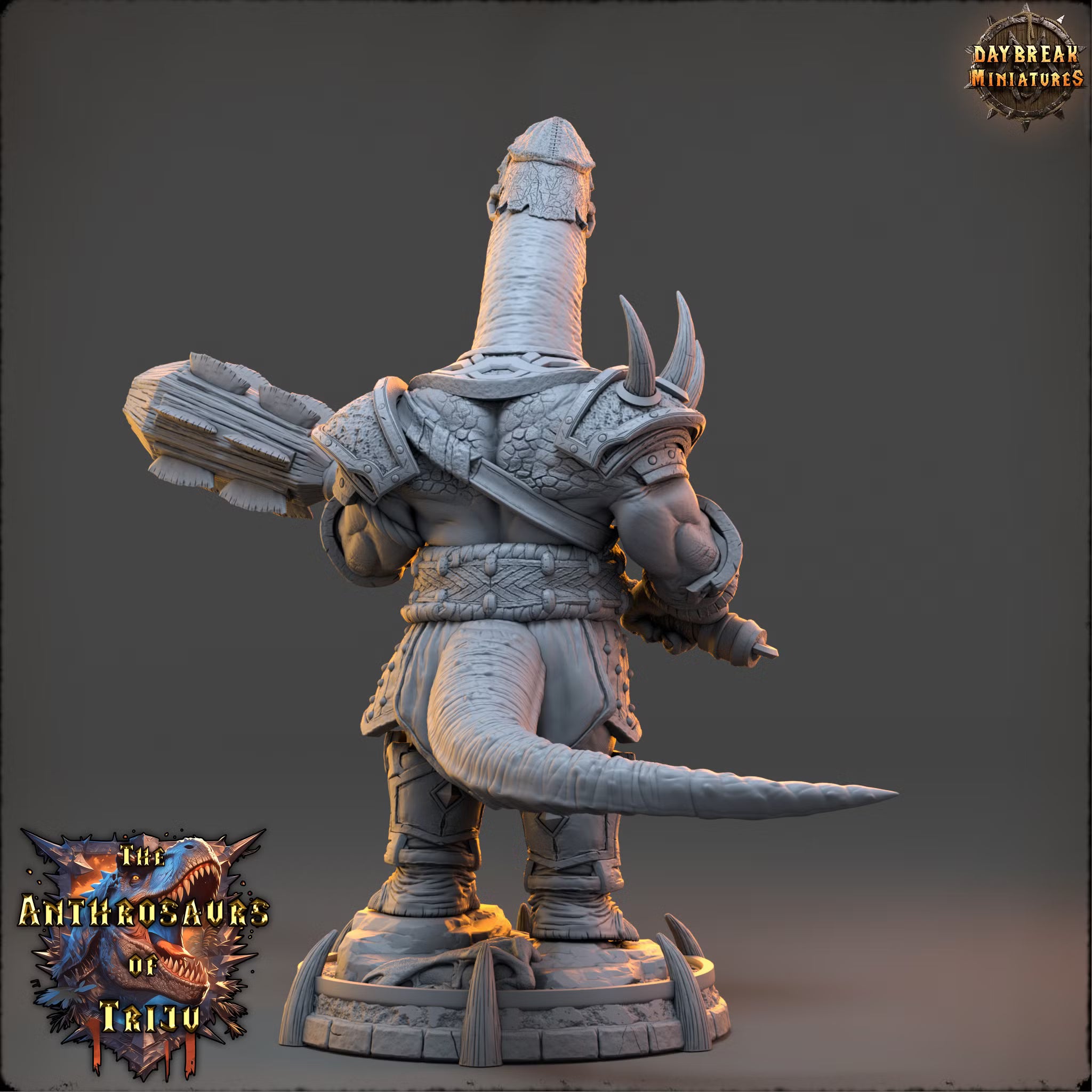 The Anthrosaurs of Triju - Sebul Bracco - Daybreak Miniatures — official view 3