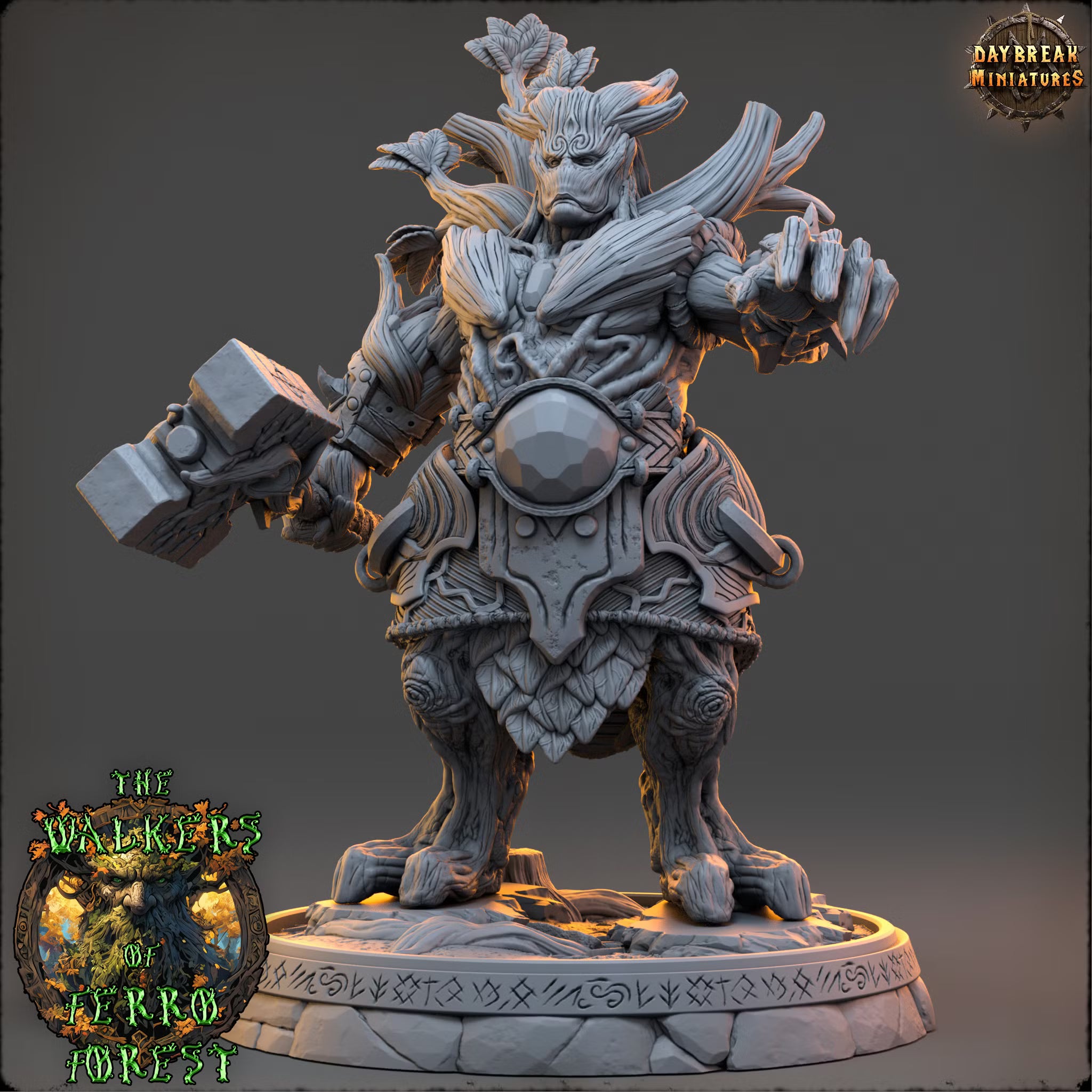 The Walkers of Ferro Forest - Eryndor Gloamreach - Daybreak Miniatures — official view 1