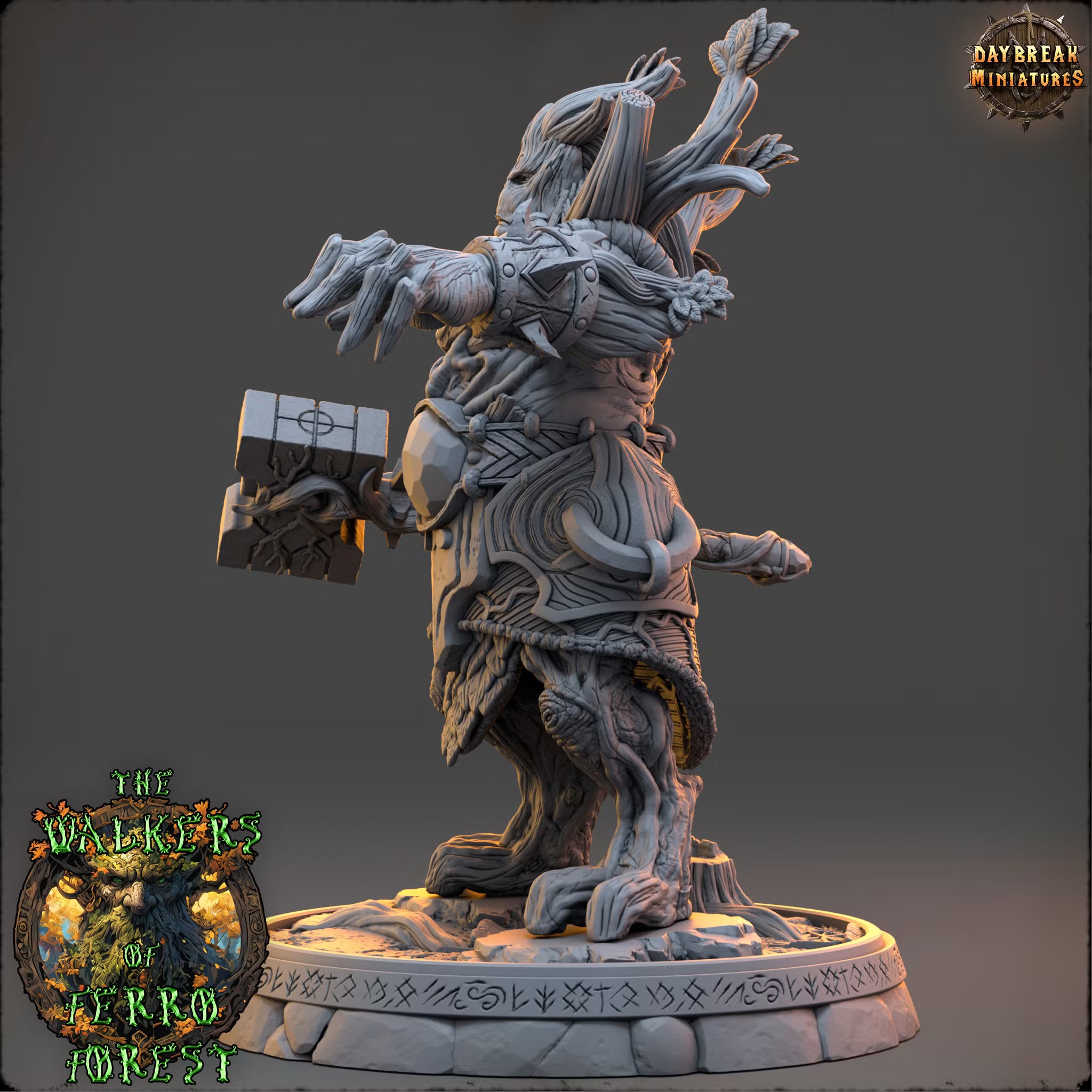 The Walkers of Ferro Forest - Eryndor Gloamreach - Daybreak Miniatures — official view 2