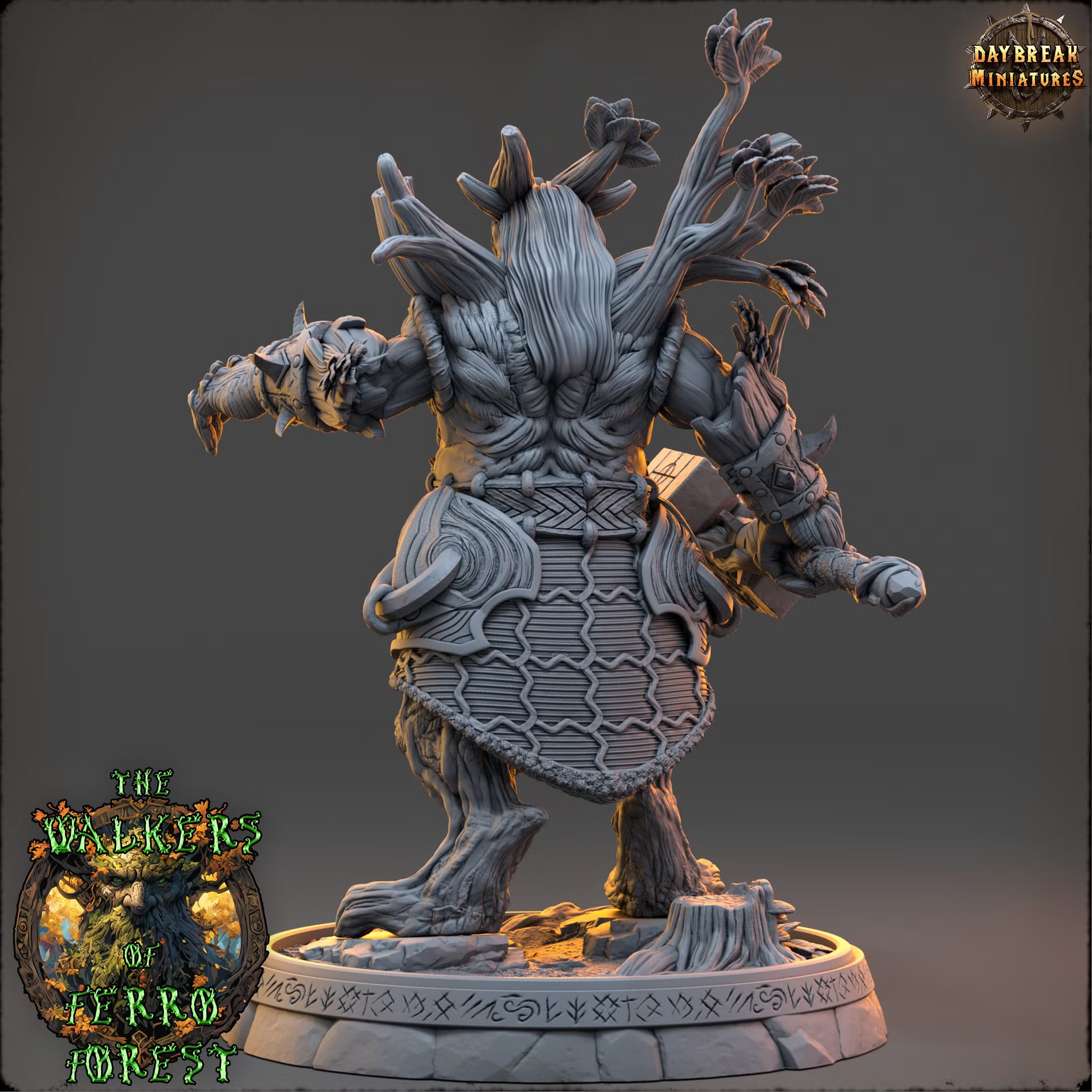 The Walkers of Ferro Forest - Eryndor Gloamreach - Daybreak Miniatures — official view 3