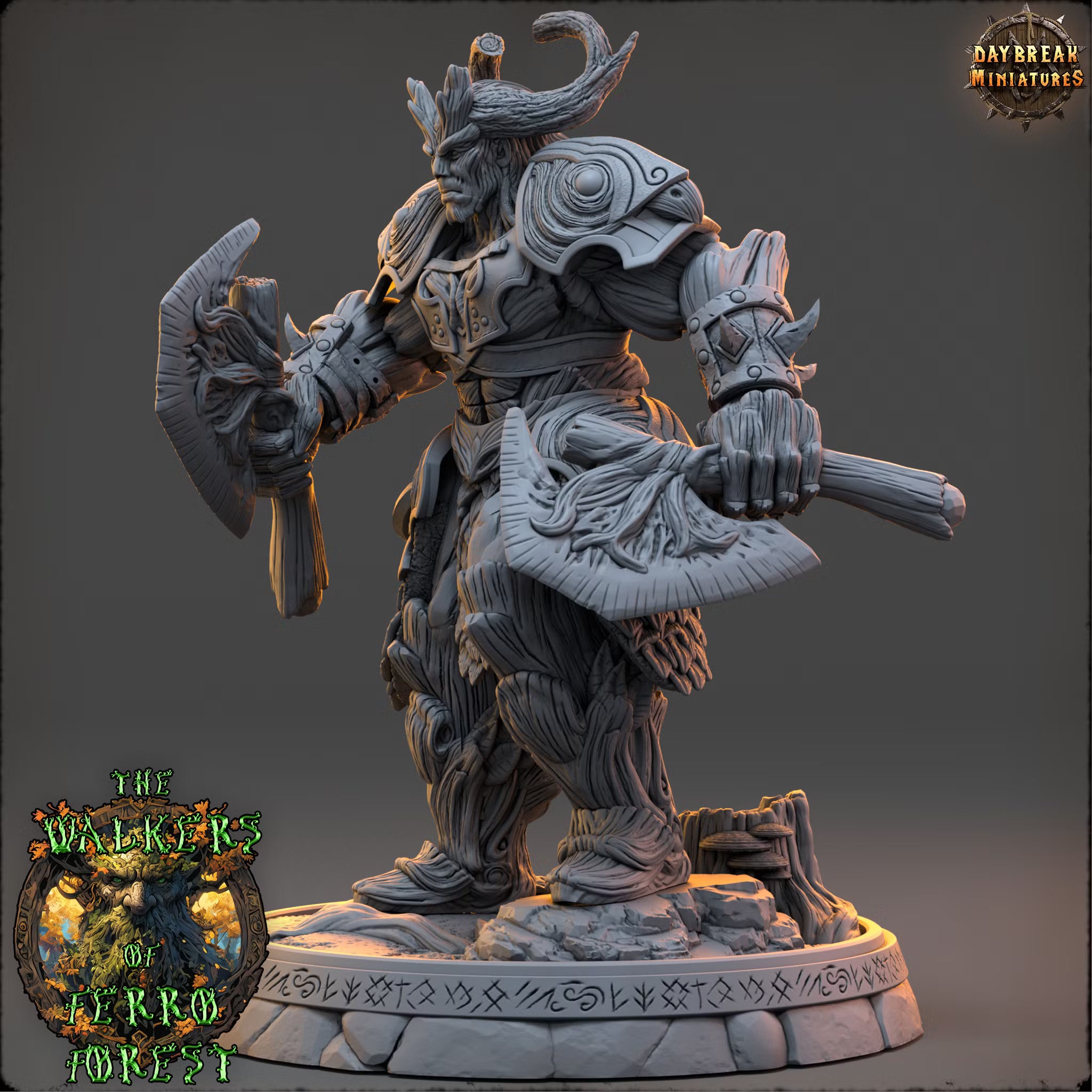 The Walkers of Ferro Forest - Kelmaris Veydren - Daybreak Miniatures — official view 2