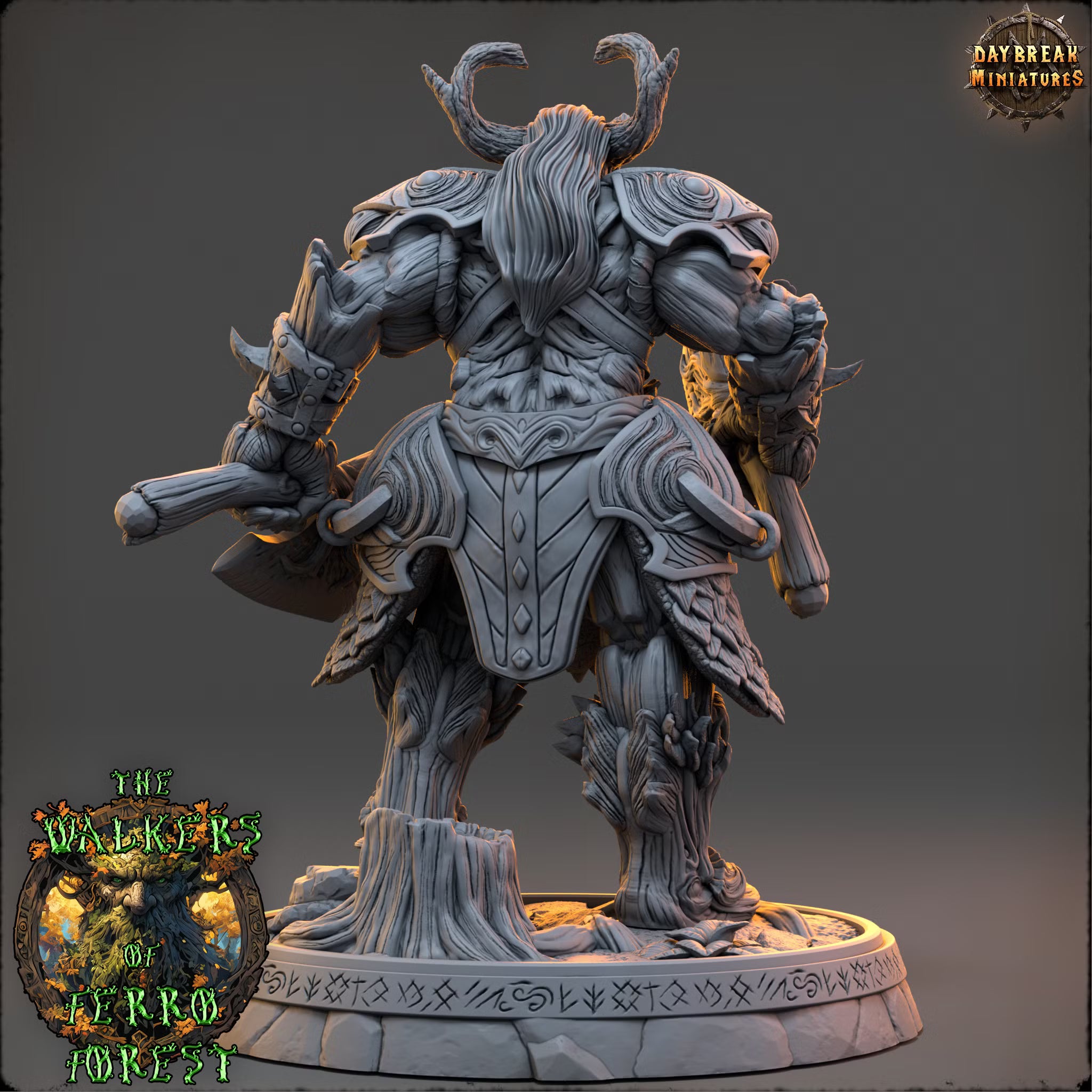 The Walkers of Ferro Forest - Kelmaris Veydren - Daybreak Miniatures — official view 3
