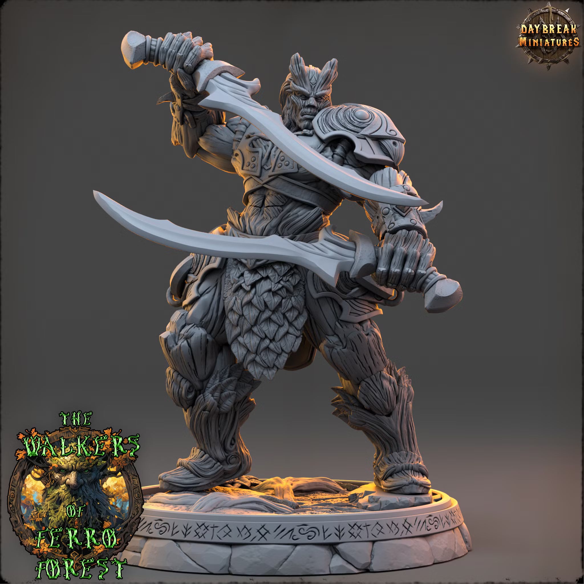 The Walkers of Ferro Forest - Malrik Wraithmere - Daybreak Miniatures — official view 1