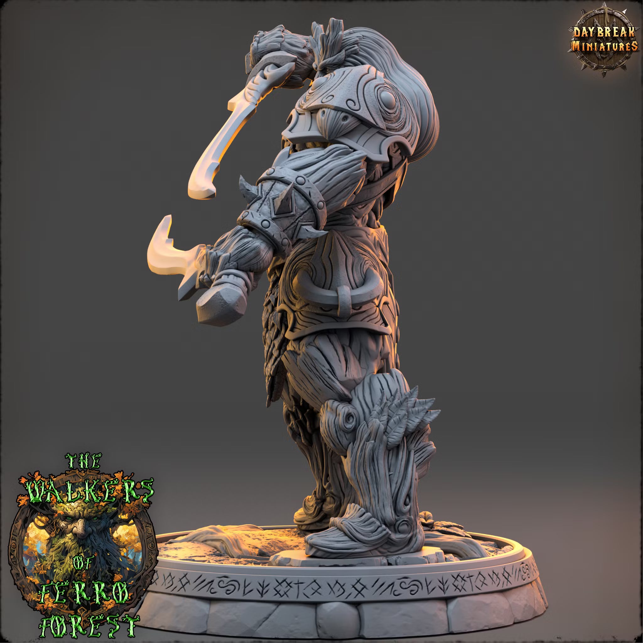 The Walkers of Ferro Forest - Malrik Wraithmere - Daybreak Miniatures — official view 2