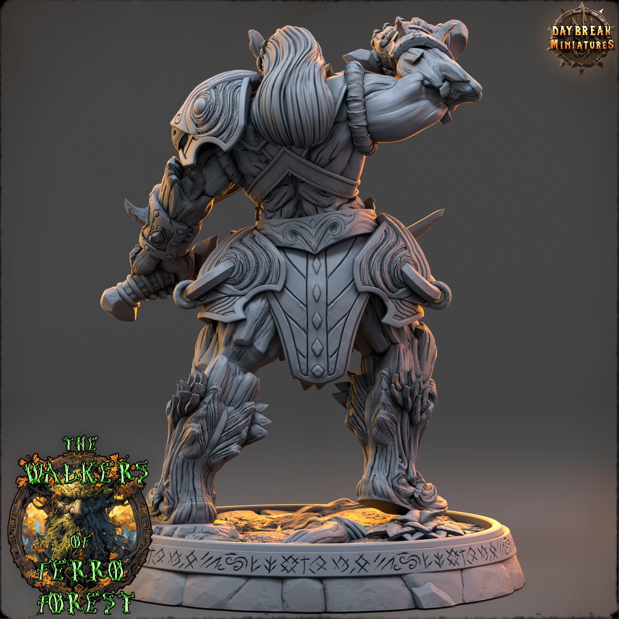 The Walkers of Ferro Forest - Malrik Wraithmere - Daybreak Miniatures — official view 3