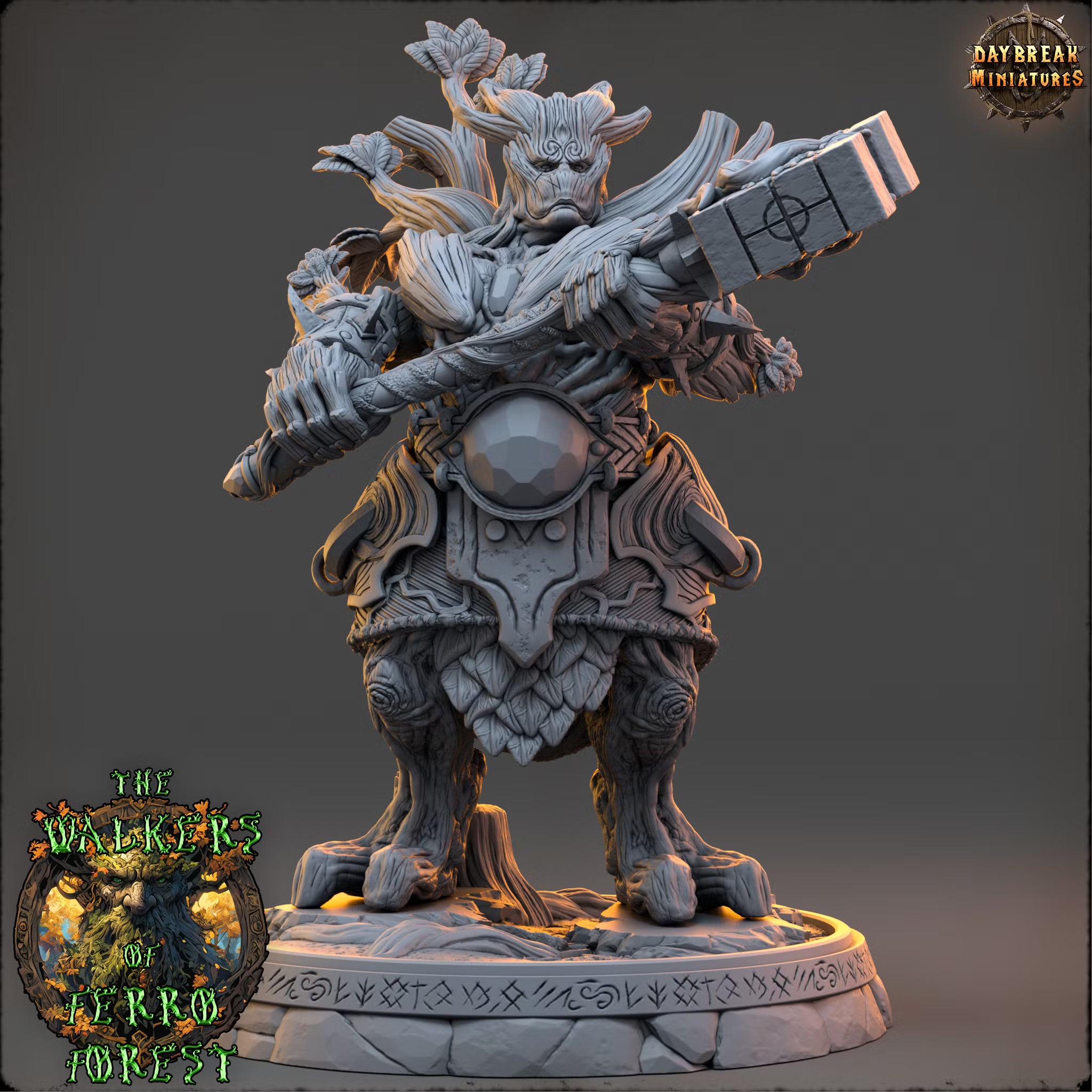 The Walkers of Ferro Forest - Vaelric Gloamreach - Daybreak Miniatures — official view 1