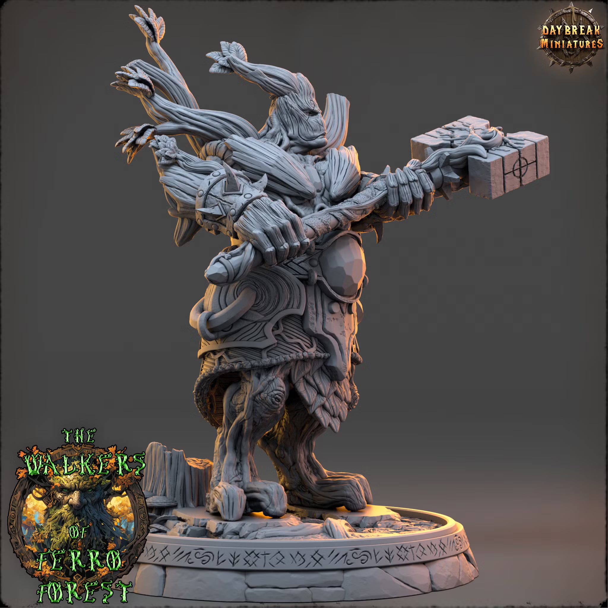 The Walkers of Ferro Forest - Vaelric Gloamreach - Daybreak Miniatures — official view 2