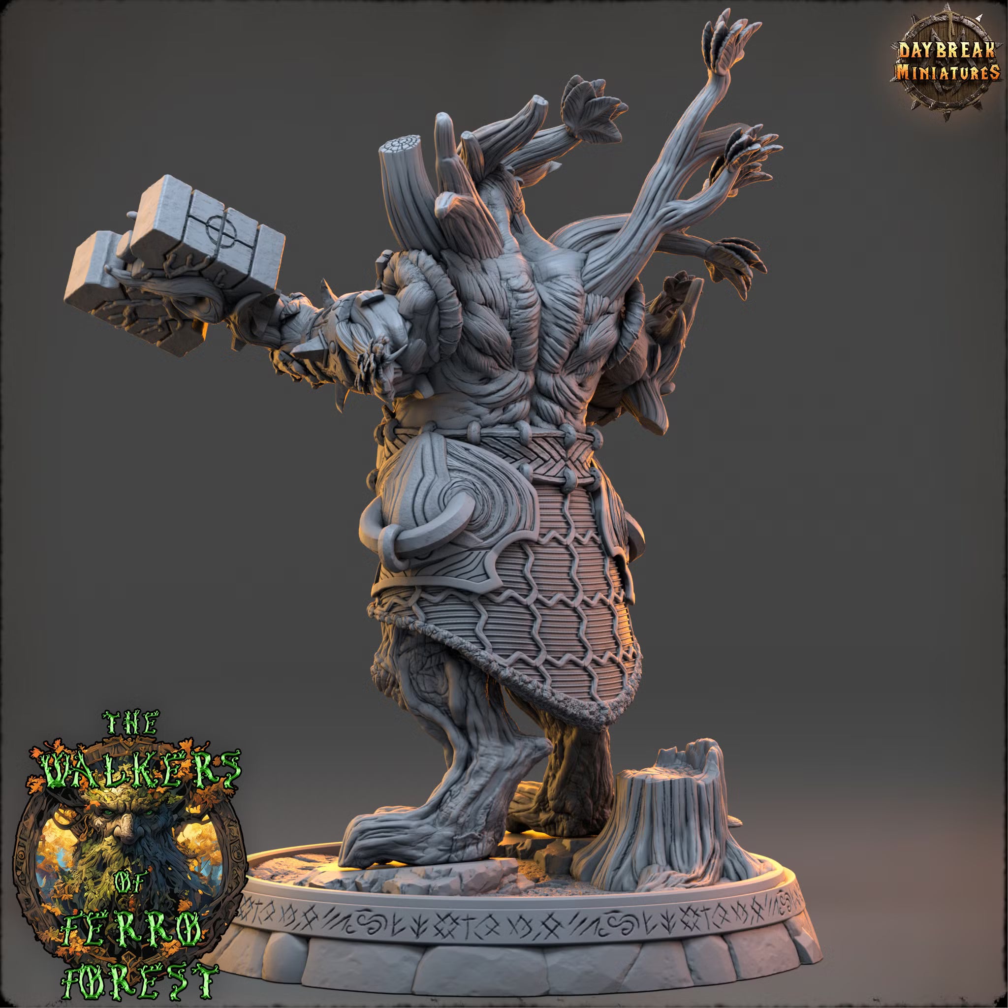 The Walkers of Ferro Forest - Vaelric Gloamreach - Daybreak Miniatures — official view 3