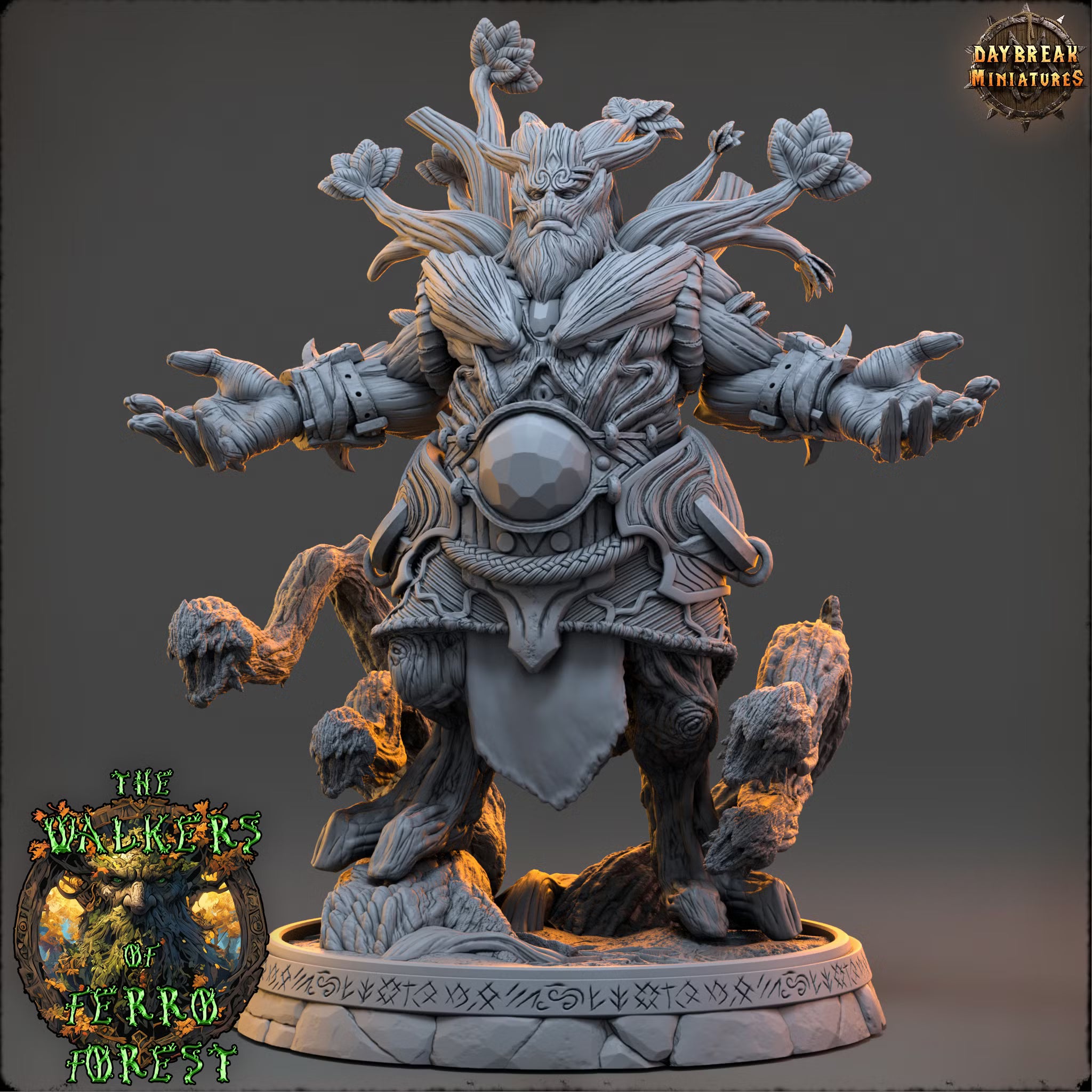 The Walkers of Ferro Forest - Xyvaris Moorhallow - Daybreak Miniatures — official view 1