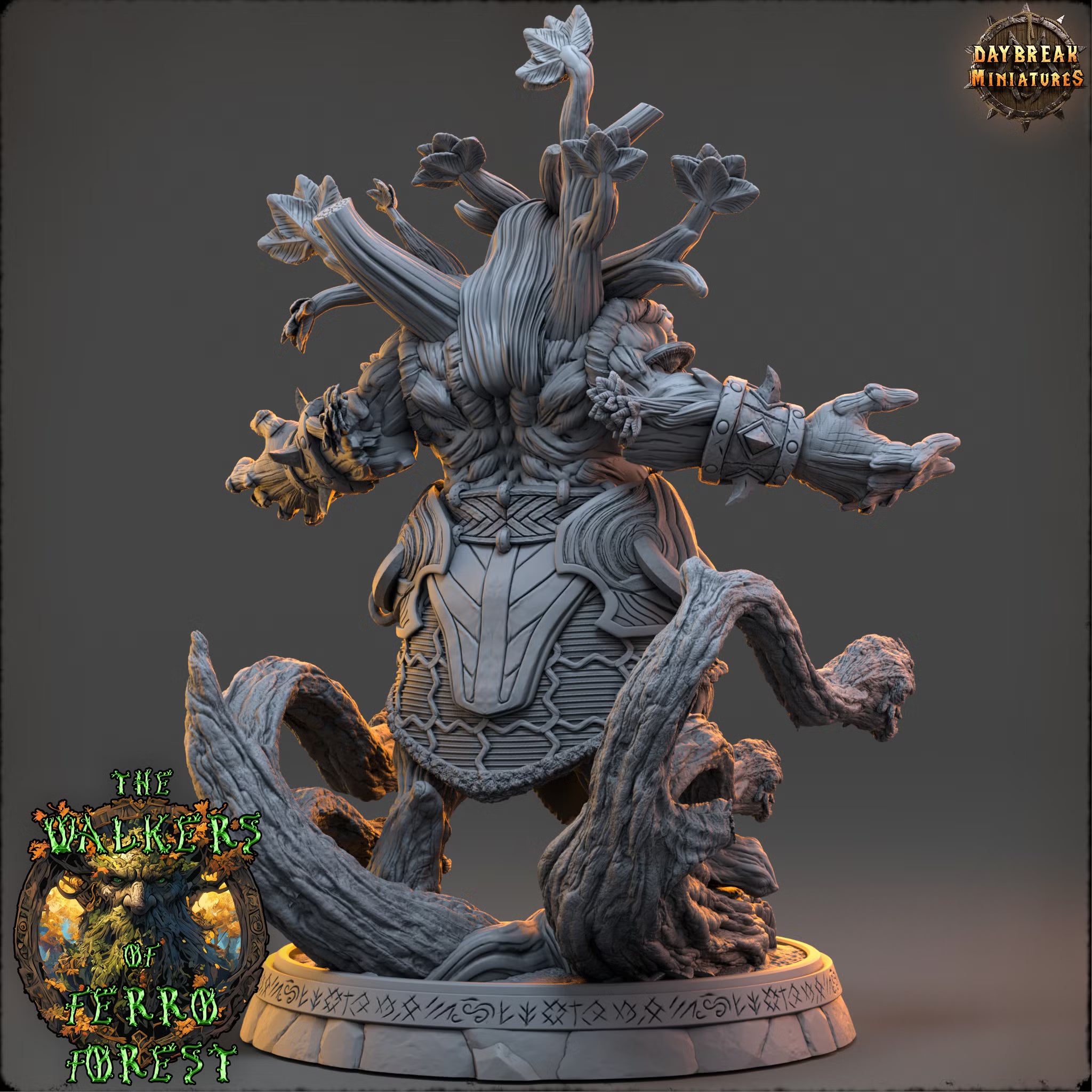 The Walkers of Ferro Forest - Xyvaris Moorhallow - Daybreak Miniatures — official view 3