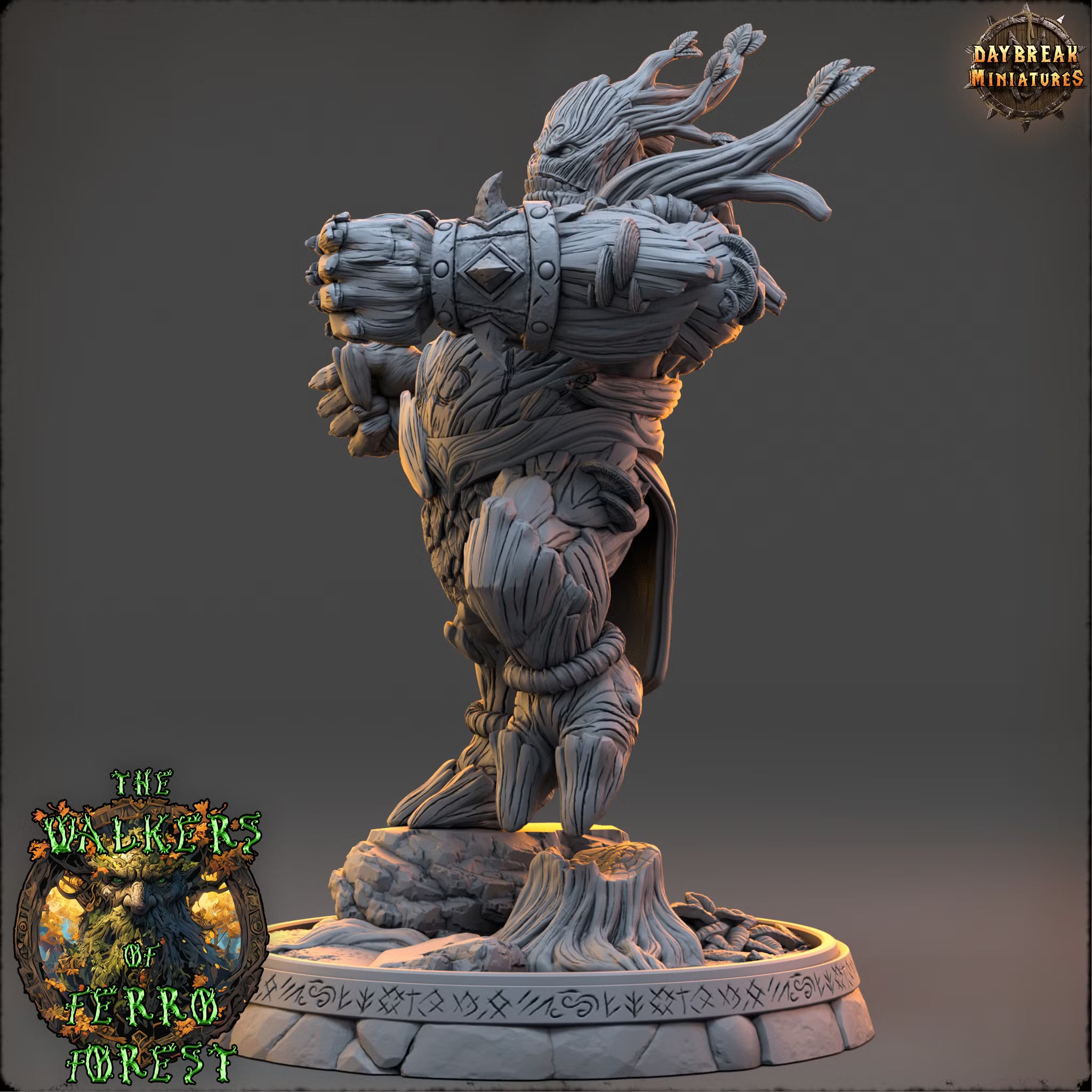 The Walkers of Ferro Forest - Zareth Thornveil - Daybreak Miniatures — official view 2