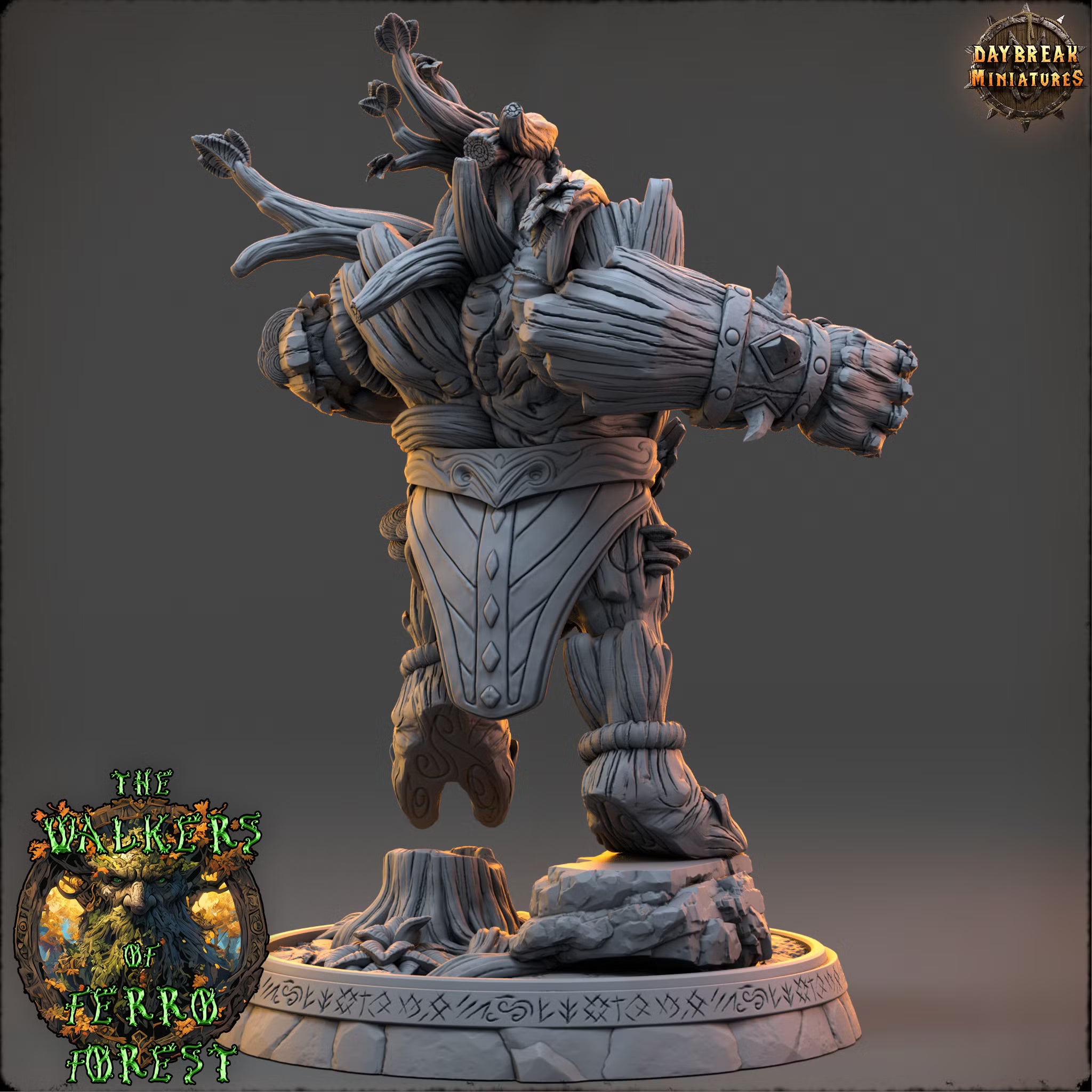 The Walkers of Ferro Forest - Zareth Thornveil - Daybreak Miniatures — official view 3