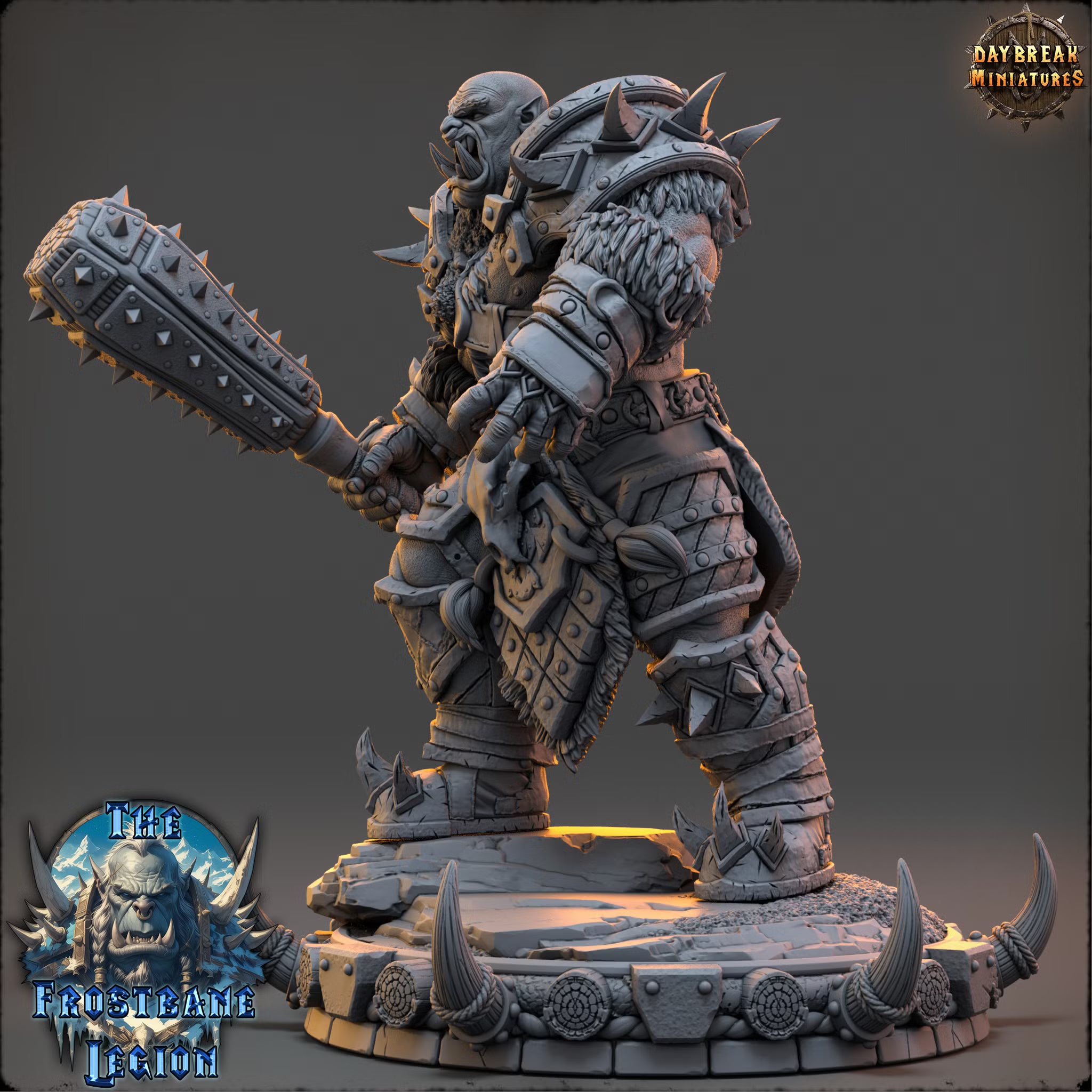 The Frostbane Legion - Boroth Skullcleaver - Daybreak Miniatures