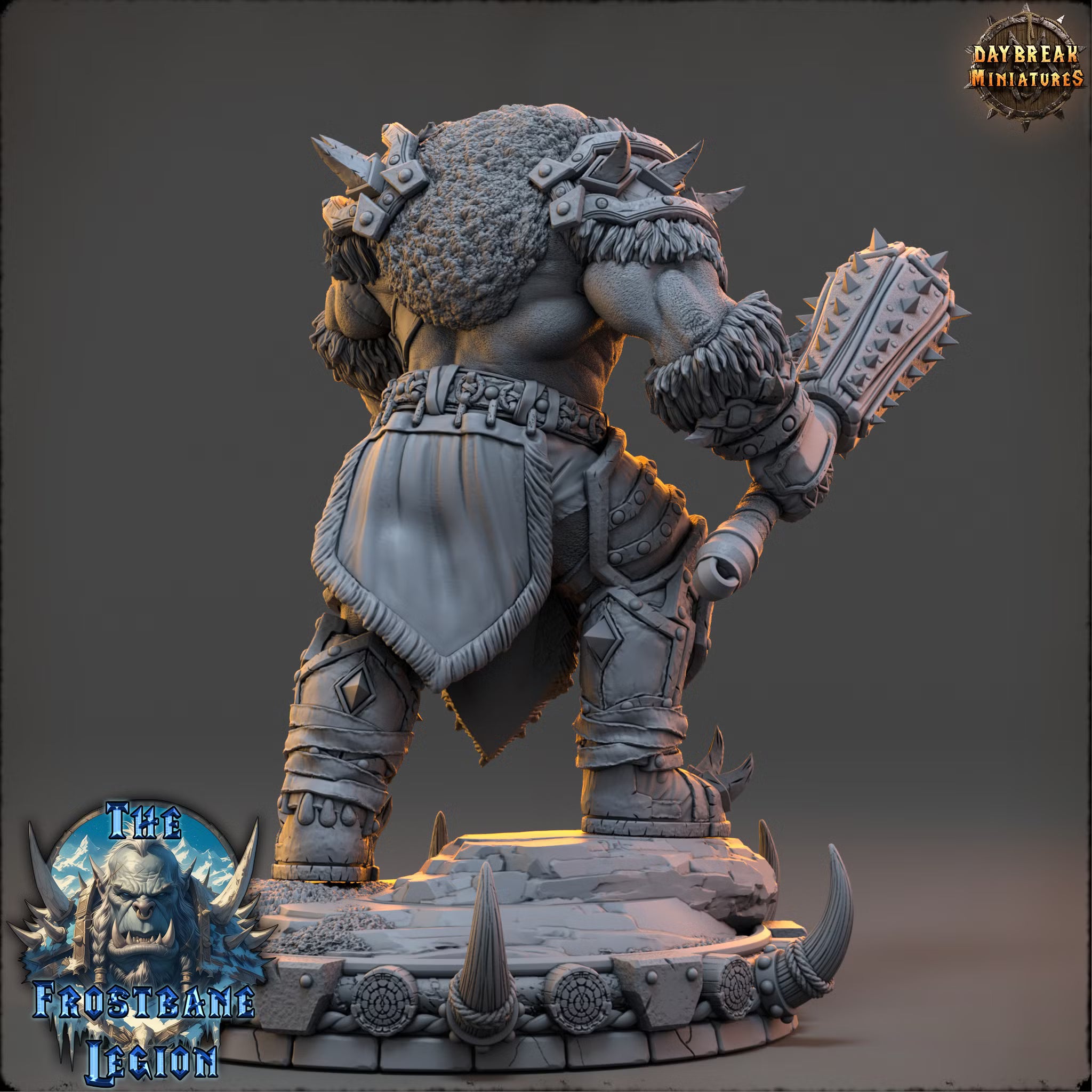 The Frostbane Legion - Boroth Skullcleaver - Daybreak Miniatures