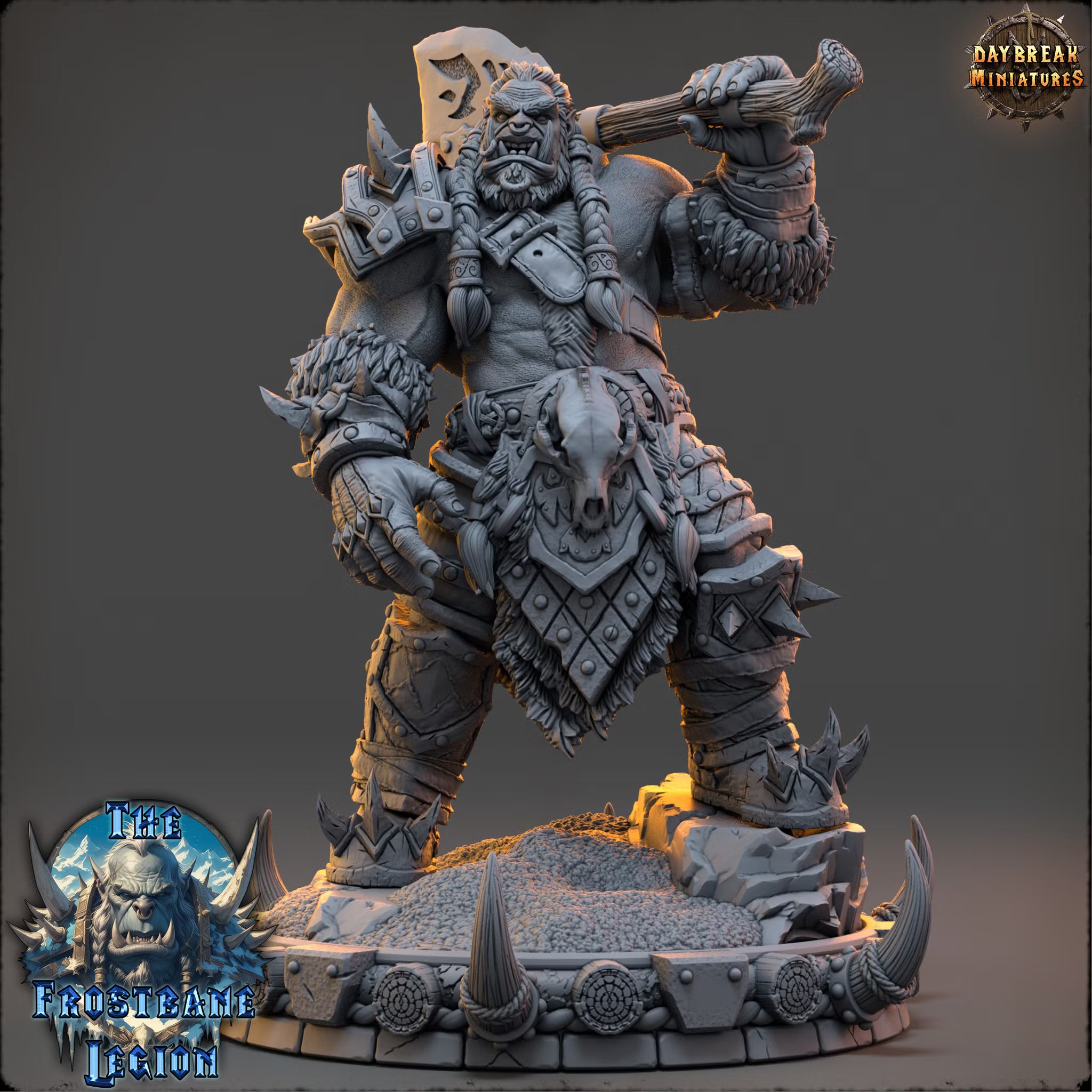 The Frostbane Legion - Draumir the Frostborn - Daybreak Miniatures