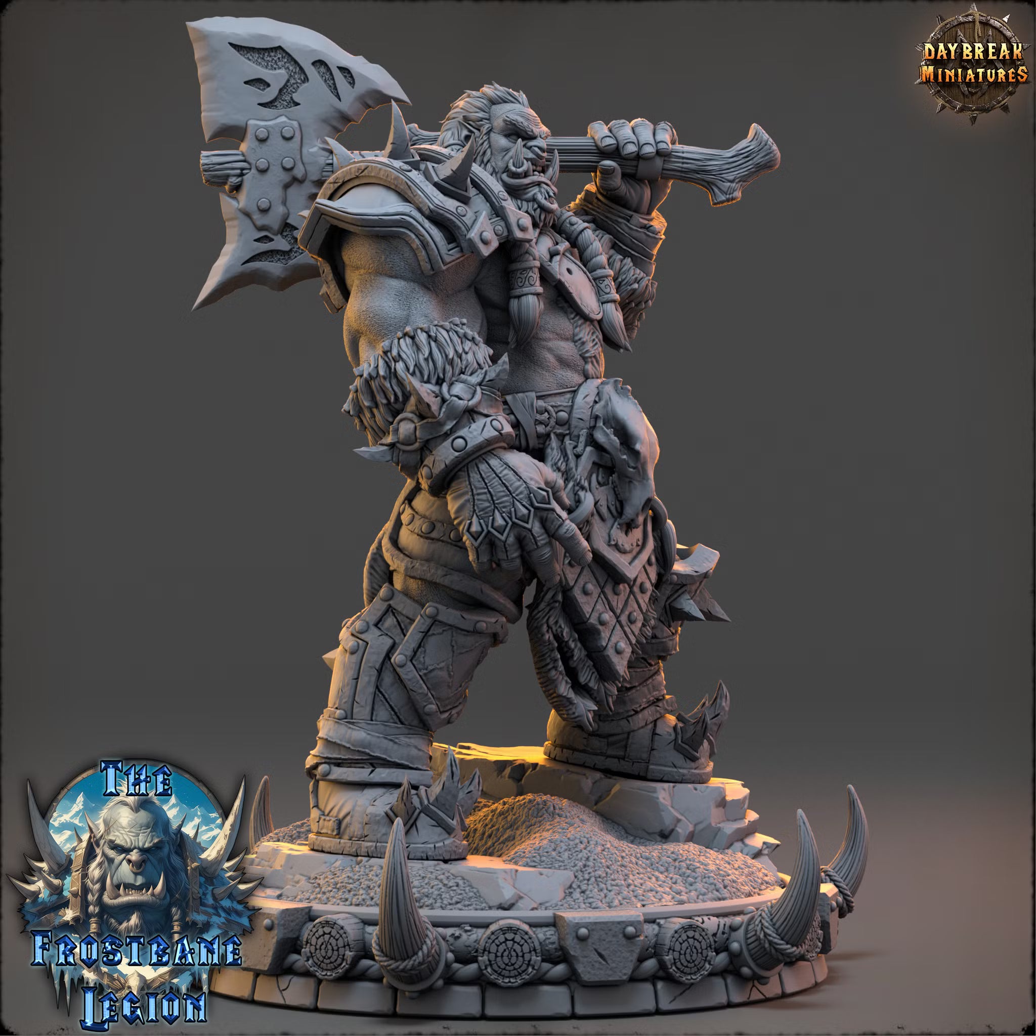 The Frostbane Legion - Draumir the Frostborn - Daybreak Miniatures