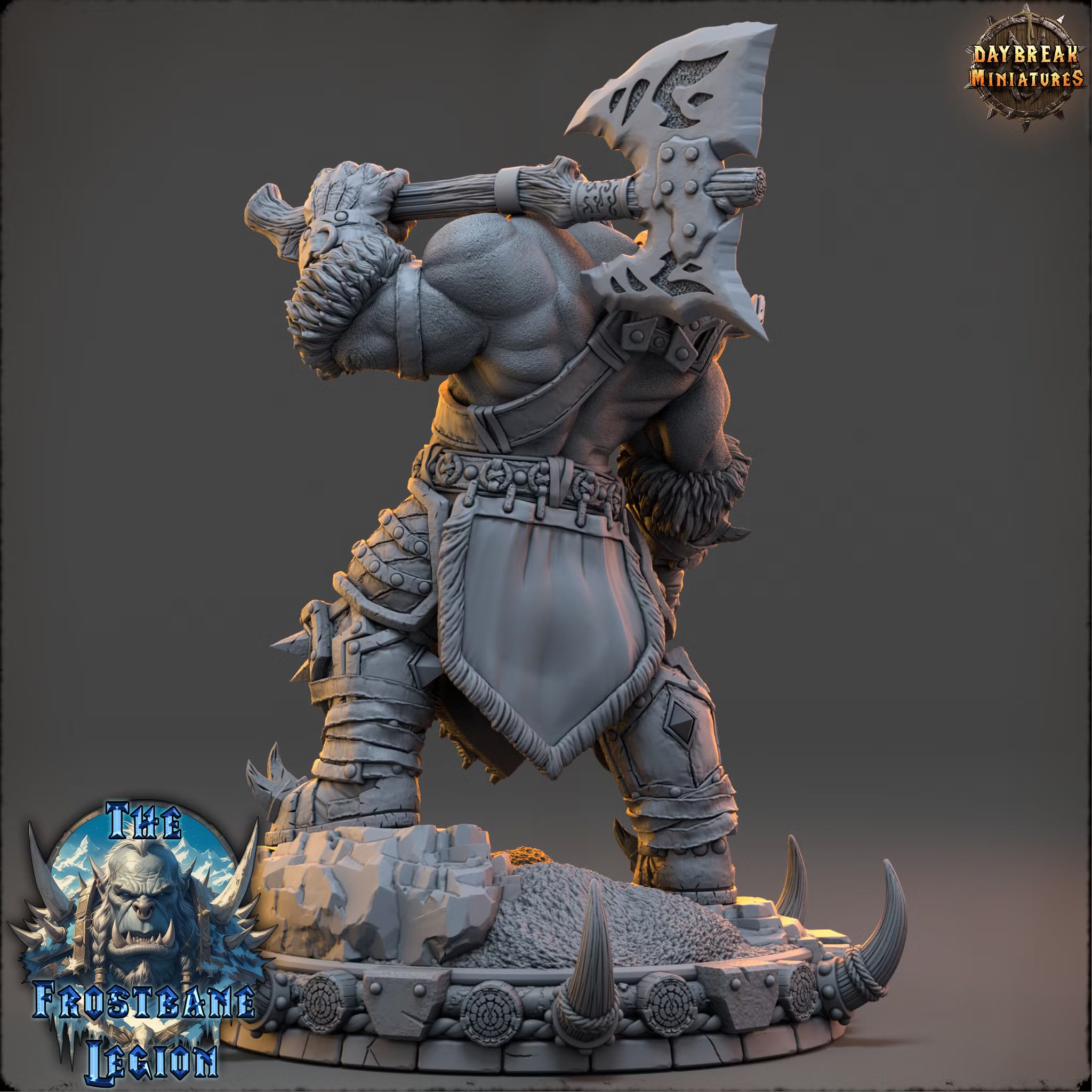 The Frostbane Legion - Draumir the Frostborn - Daybreak Miniatures
