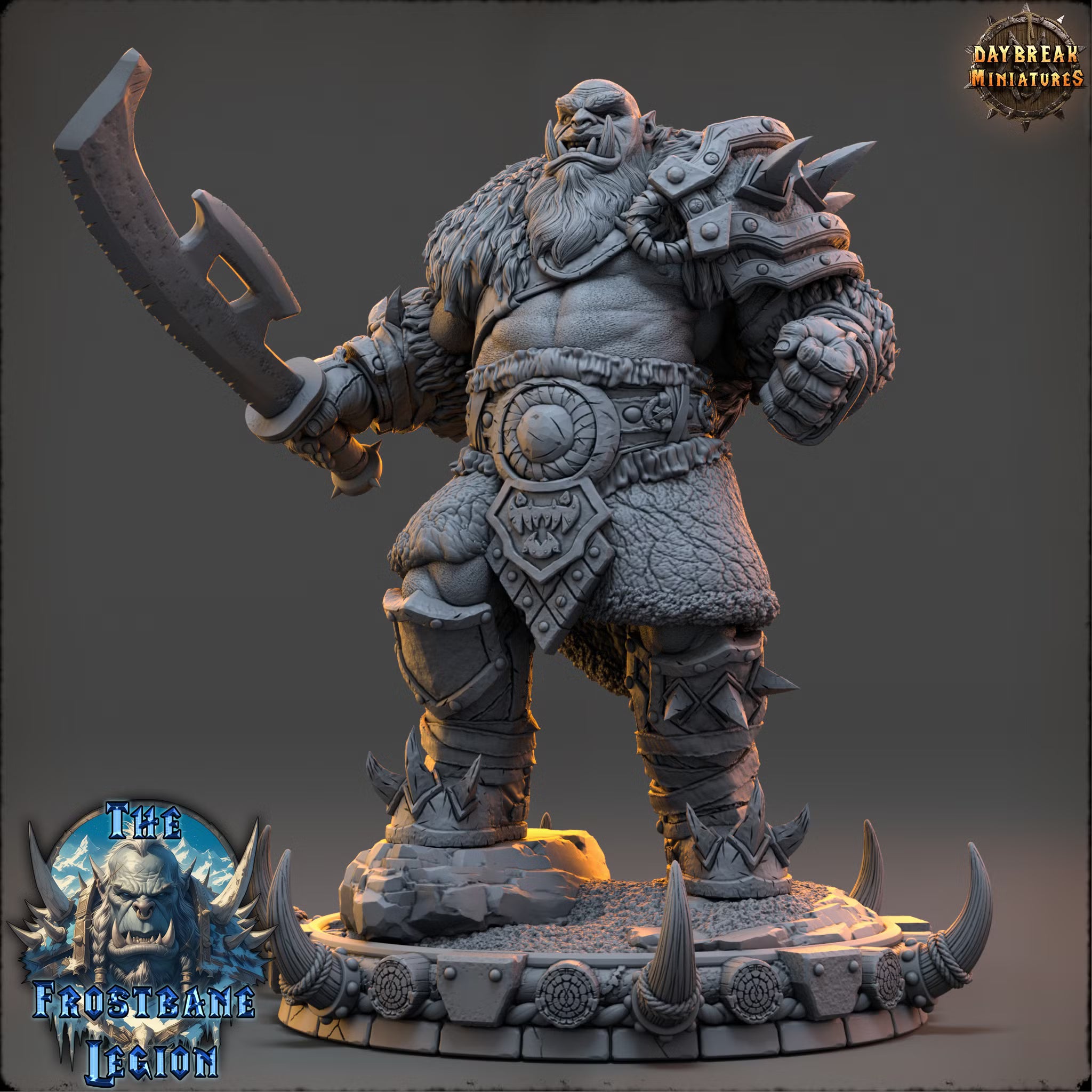 The Frostbane Legion - Guldrek the Ravager - Daybreak Miniatures