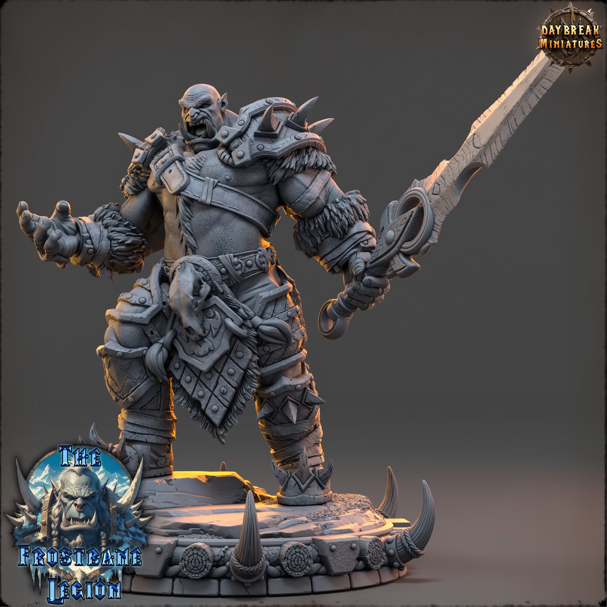The Frostbane Legion - Hrothvar the Silent - Daybreak Miniatures