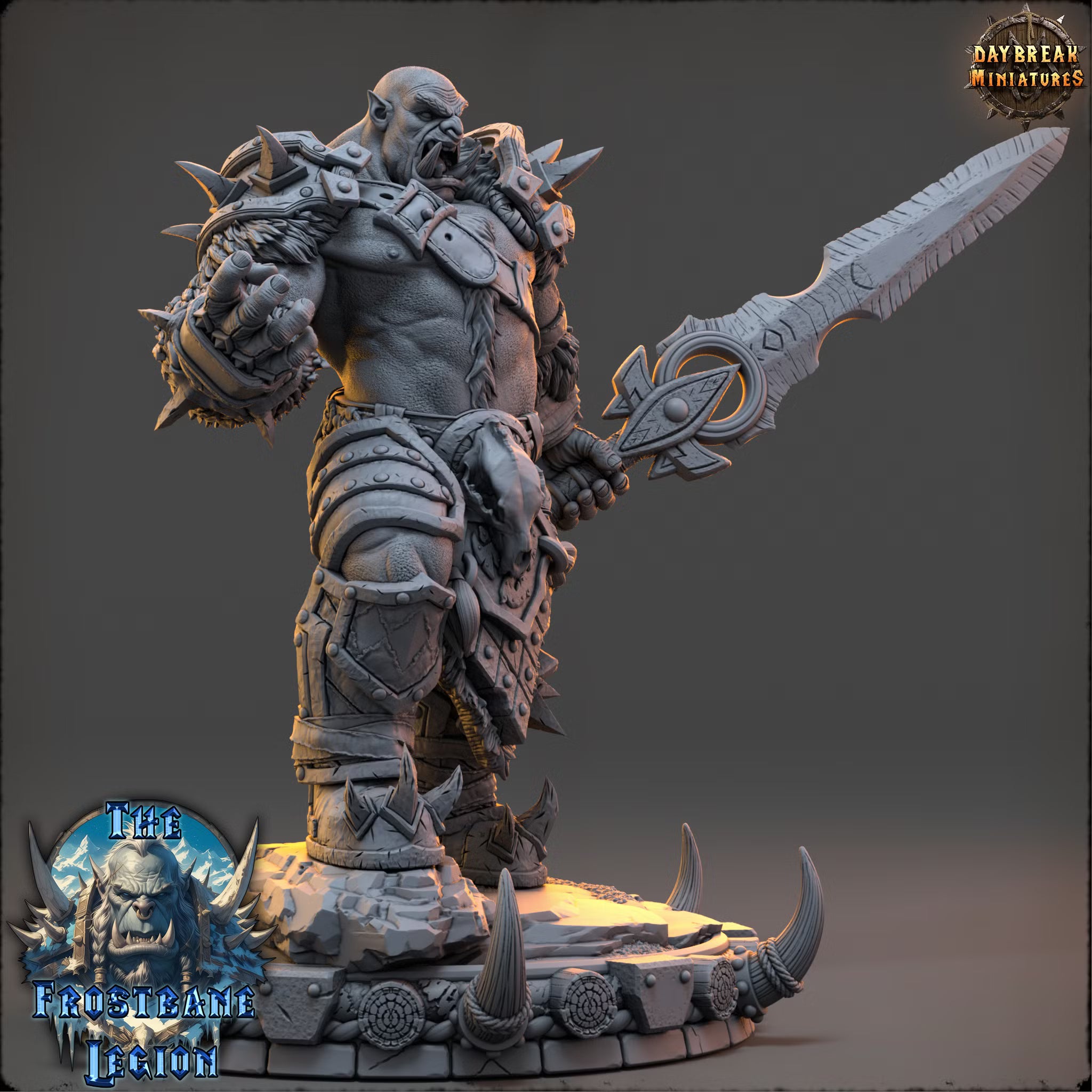 The Frostbane Legion - Hrothvar the Silent - Daybreak Miniatures