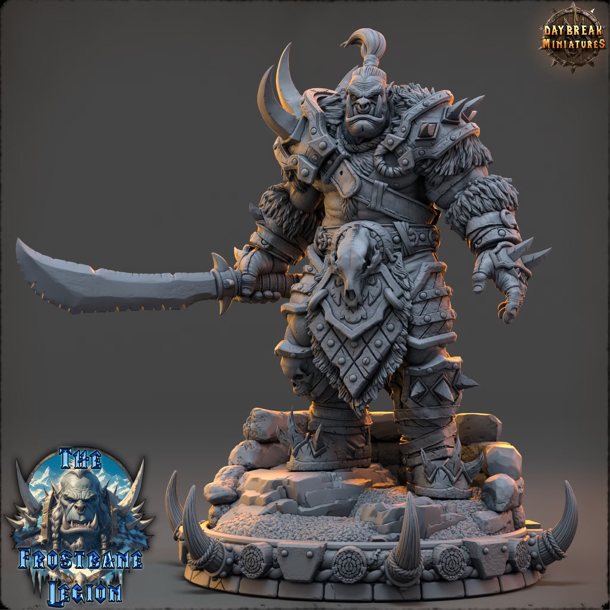 The Frostbane Legion - Medhren Iceslice - Daybreak Miniatures