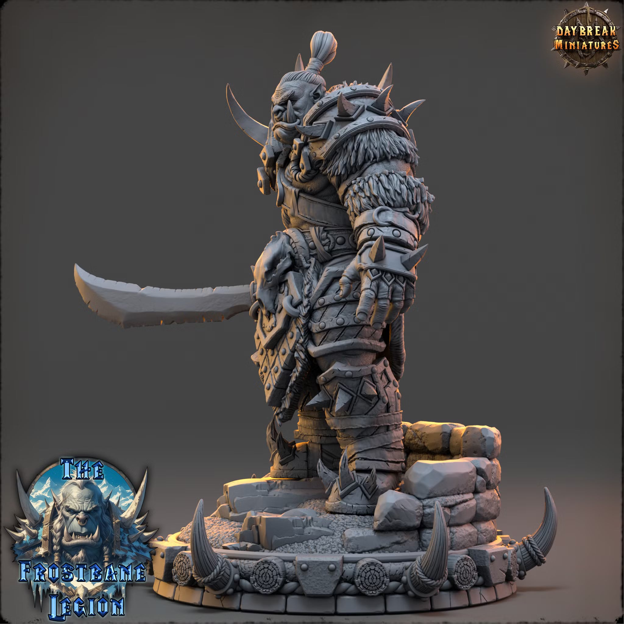 The Frostbane Legion - Medhren Iceslice - Daybreak Miniatures