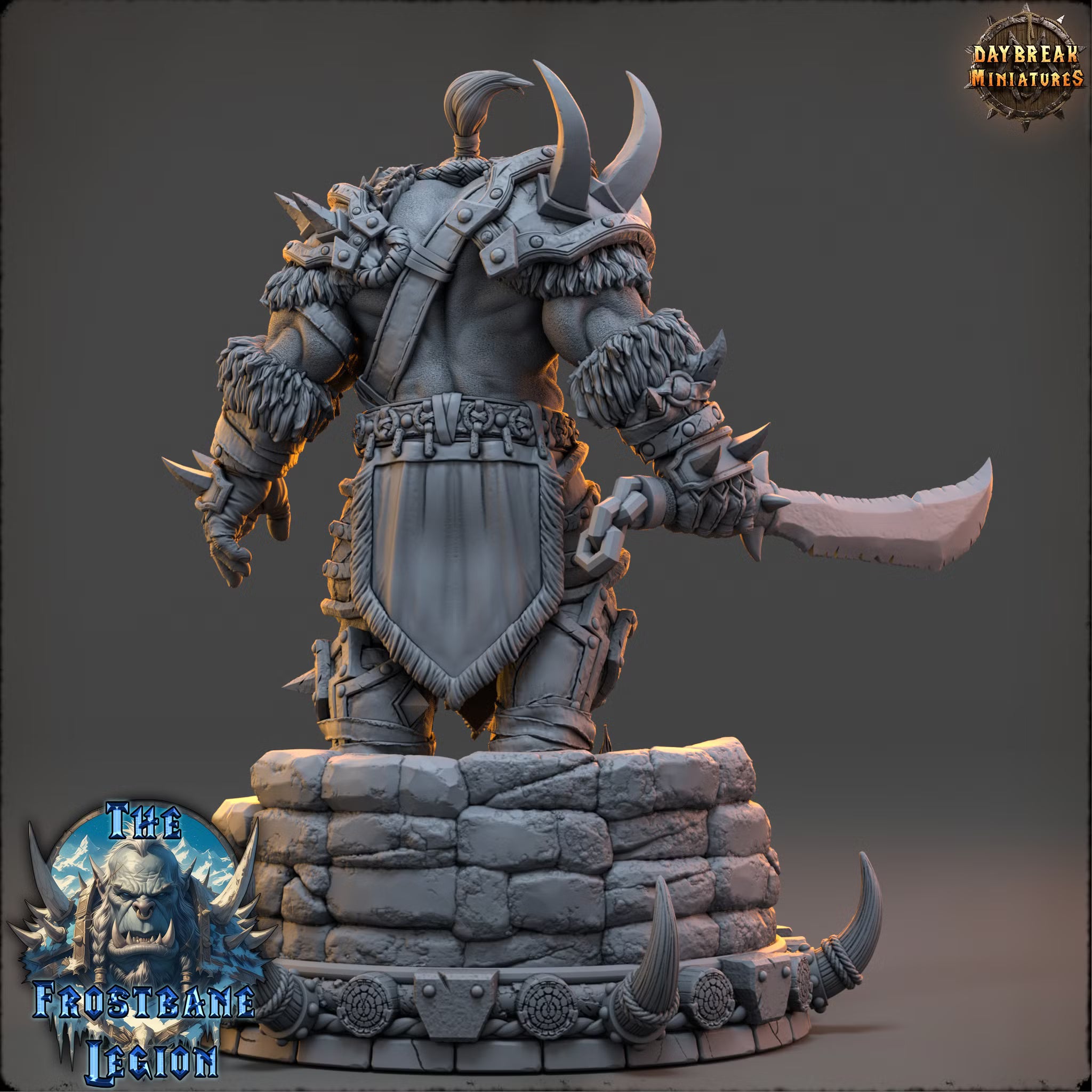 The Frostbane Legion - Medhren Iceslice - Daybreak Miniatures