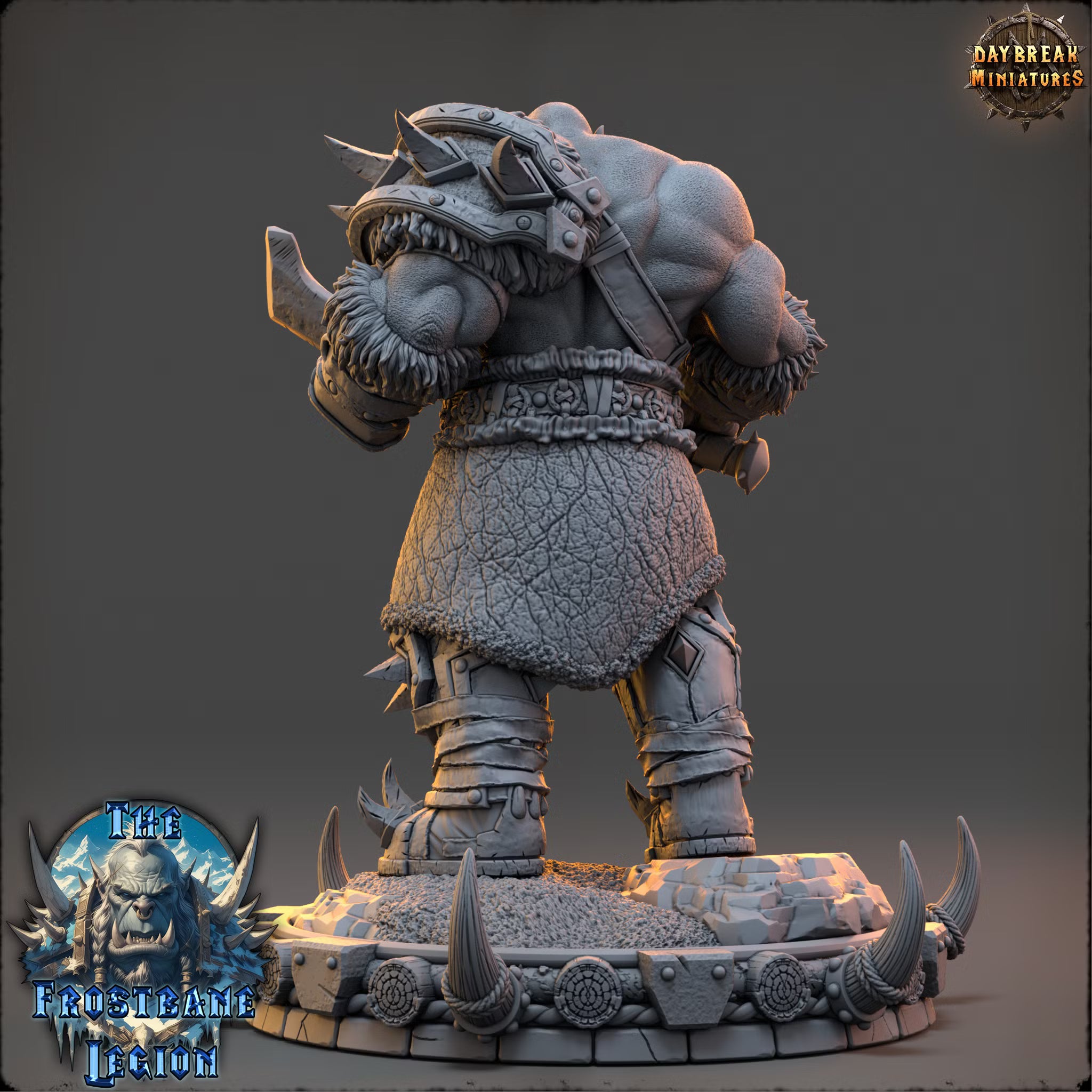 The Frostbane Legion - Mournak Ironblood - Daybreak Miniatures