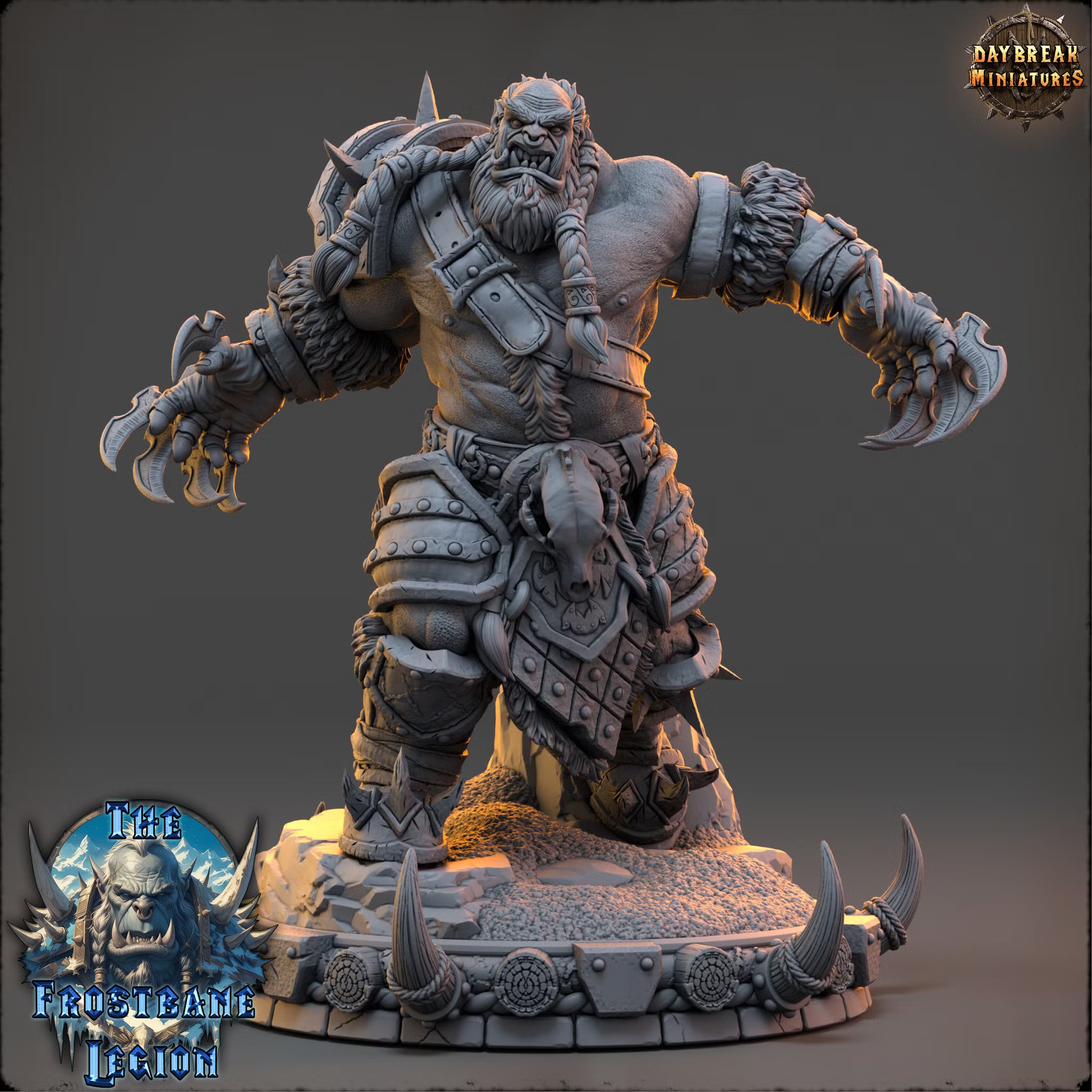 The Frostbane Legion - Skalgrim the Unyielding - Daybreak Miniatures