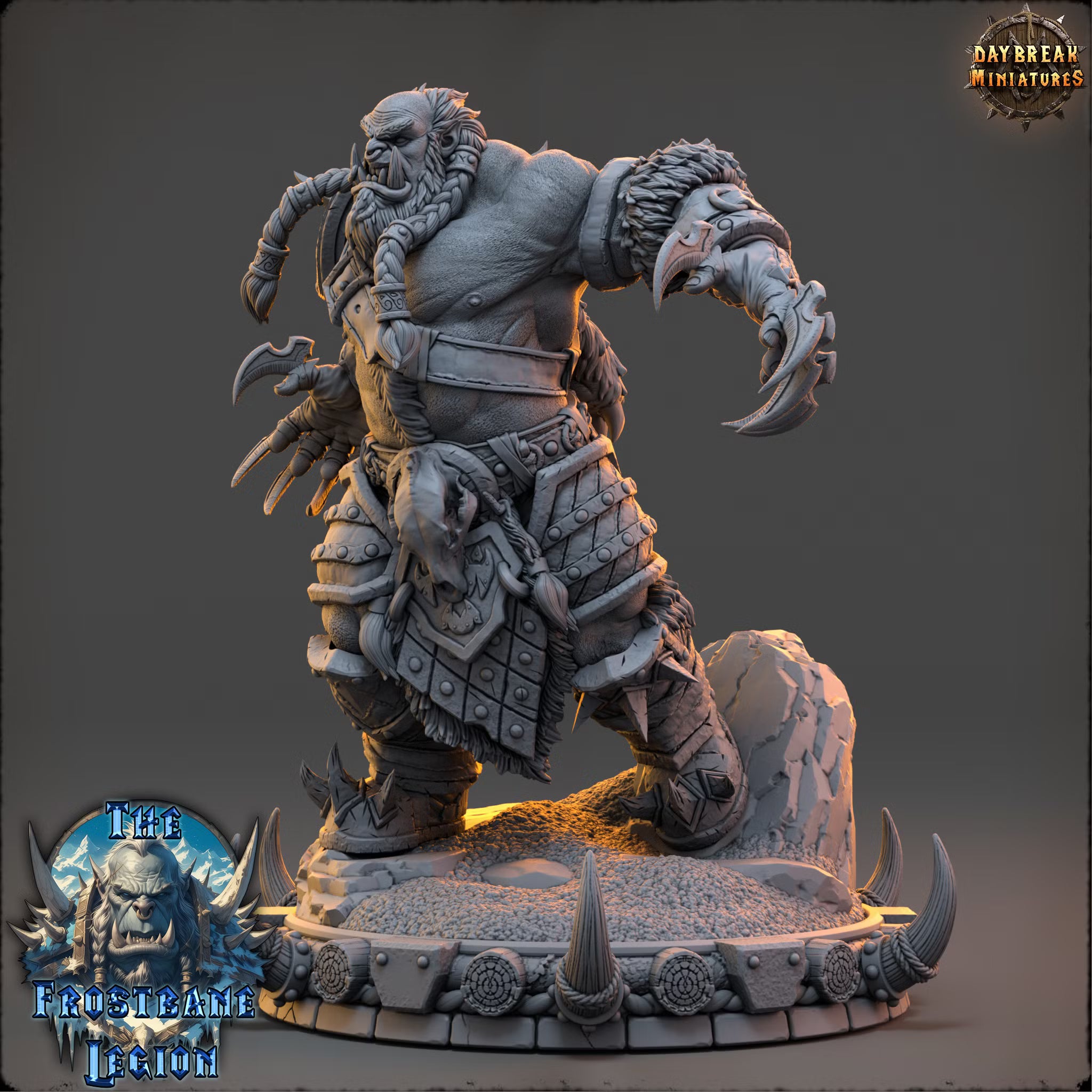 The Frostbane Legion - Skalgrim the Unyielding - Daybreak Miniatures
