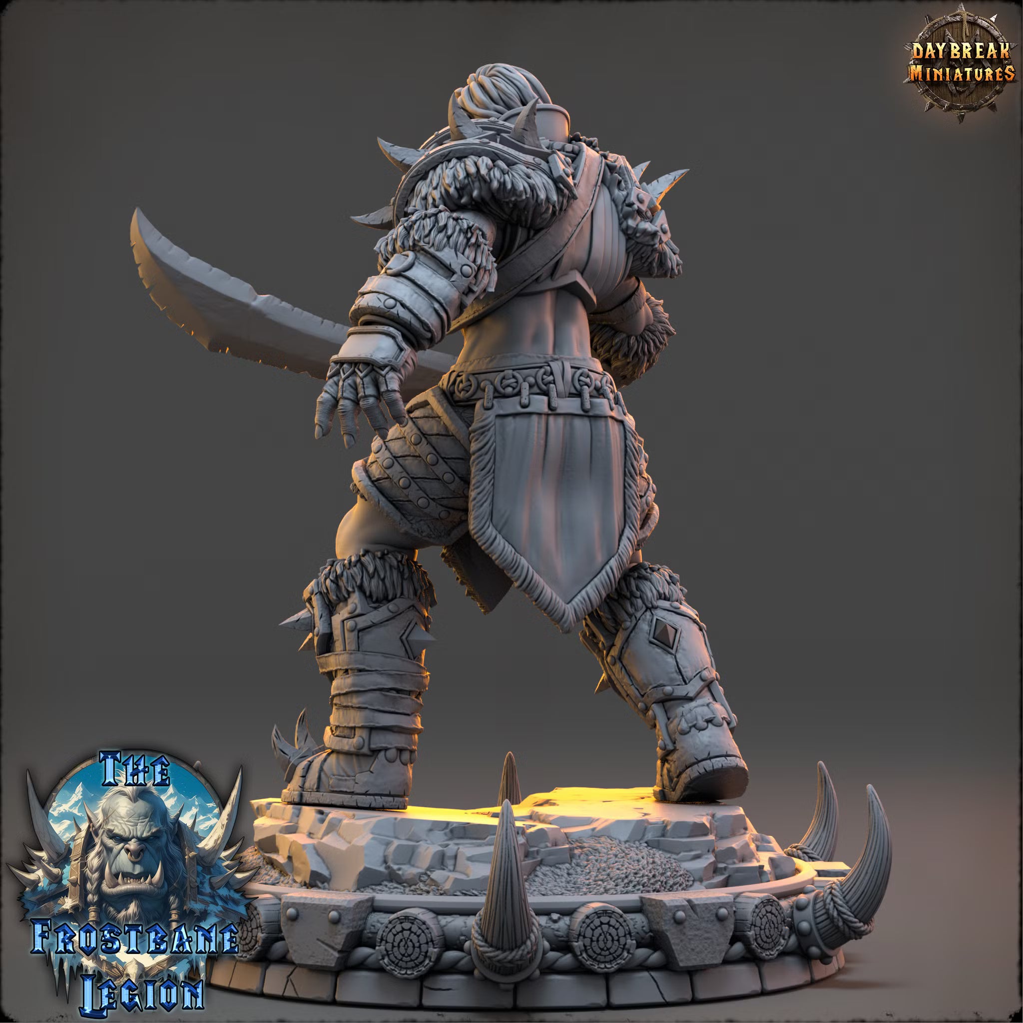The Frostbane Legion - Syrka the Blizzardborn - Daybreak Miniatures