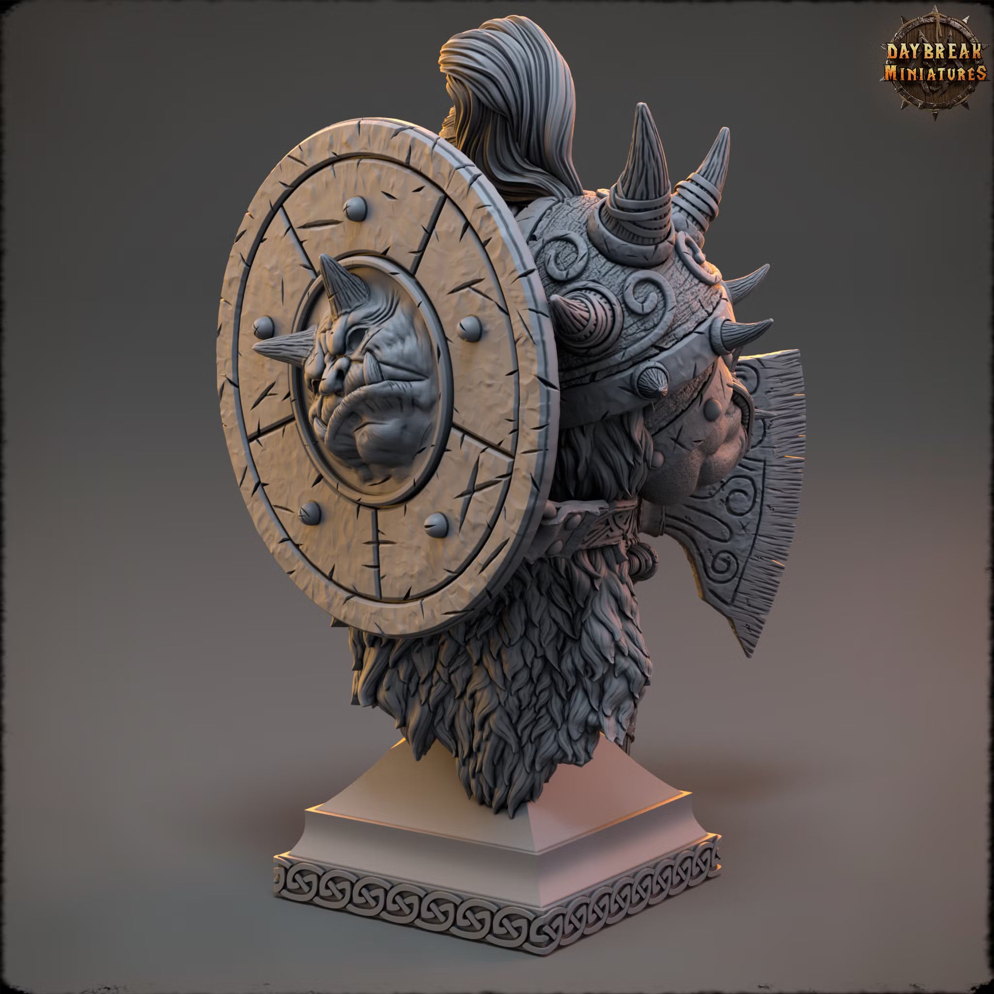 Sentinels of the Eastern Peaks - Gazer Hundredscar - Bust - Daybreak Miniatures