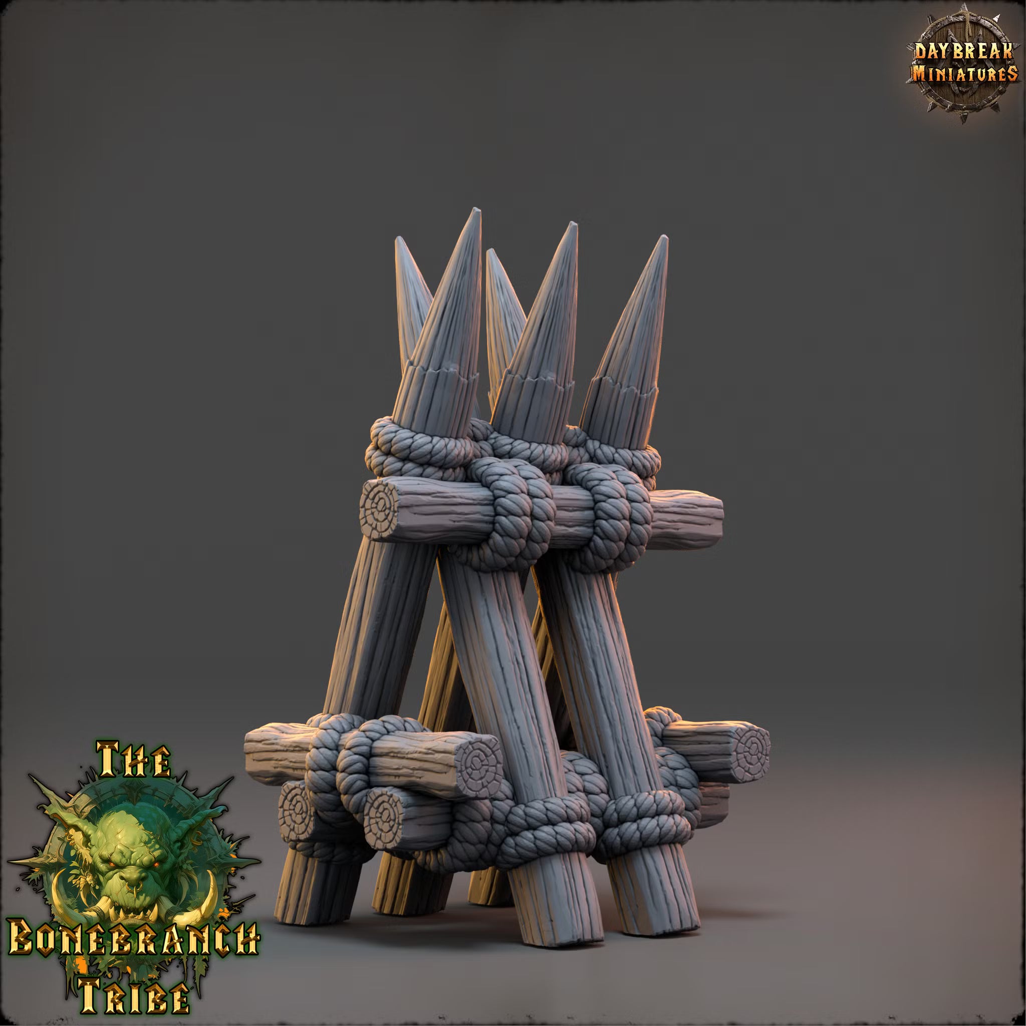 The Bonebranch Tribe - Bonebranch palisade 2 - Daybreak Miniatures