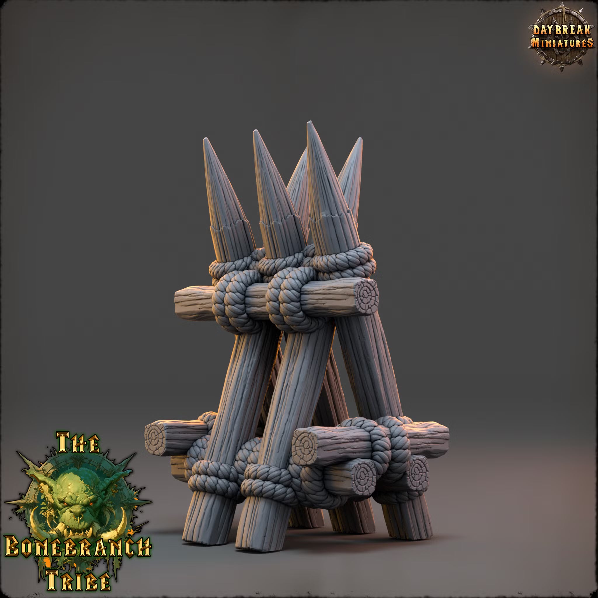 The Bonebranch Tribe - Bonebranch palisade 2 - Daybreak Miniatures