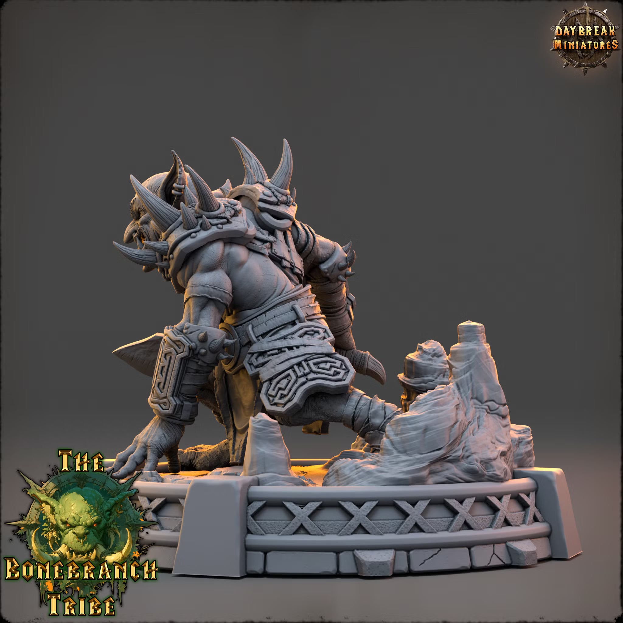 The Bonebranch Tribe - Drubz Bonefist - Daybreak Miniatures