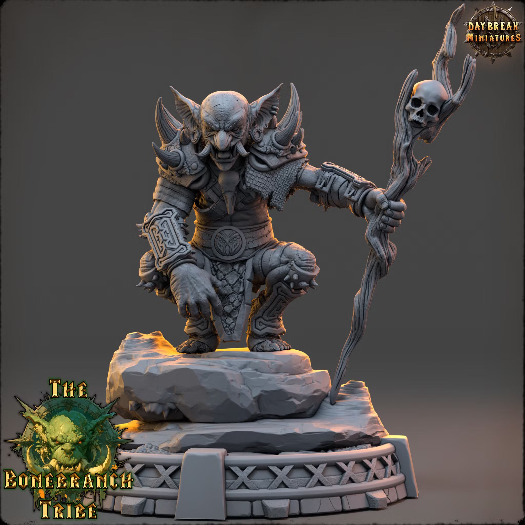 The Bonebranch Tribe - Gnartz the Rot-Eye - Daybreak Miniatures