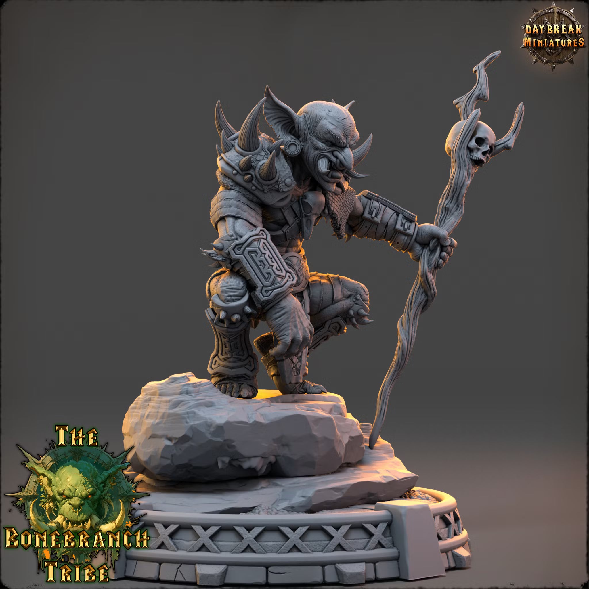 The Bonebranch Tribe - Gnartz the Rot-Eye - Daybreak Miniatures