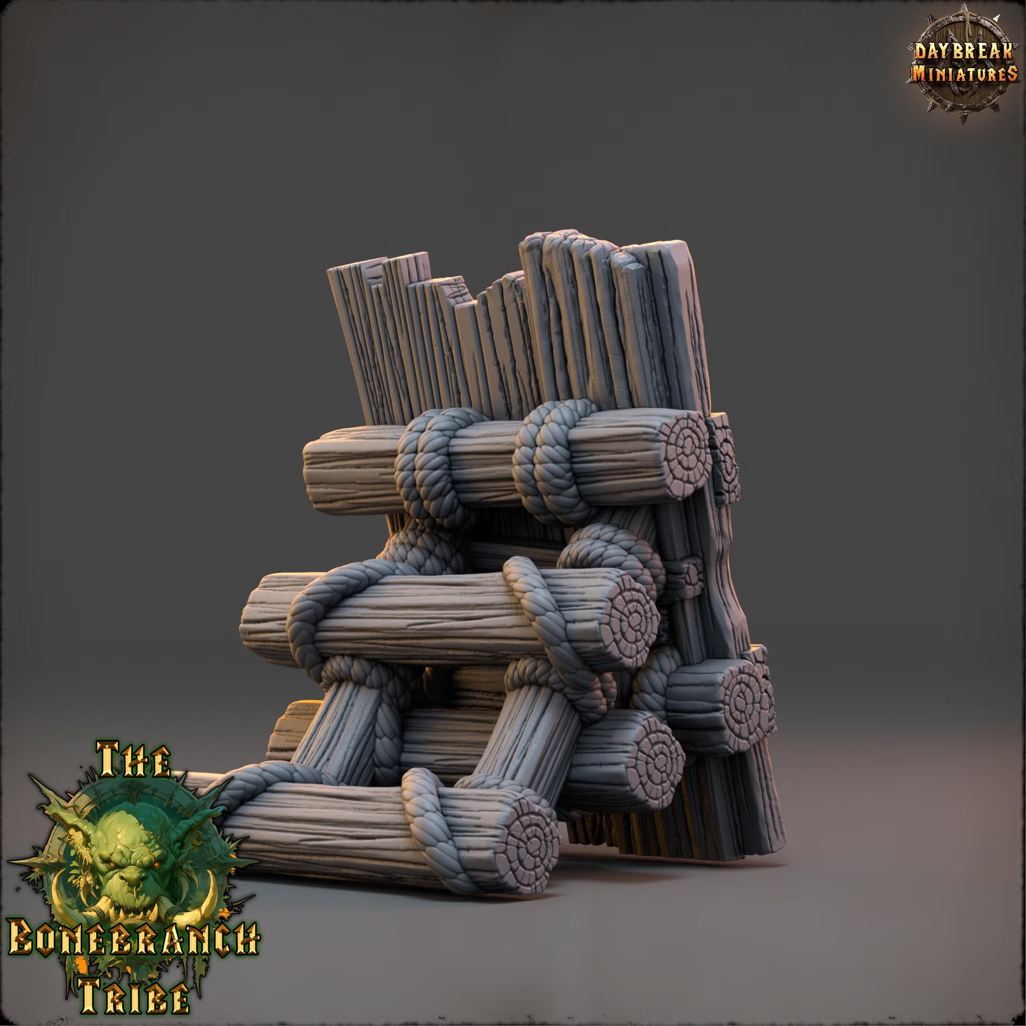 The Bonebranch Tribe - Thumper board - Daybreak Miniatures