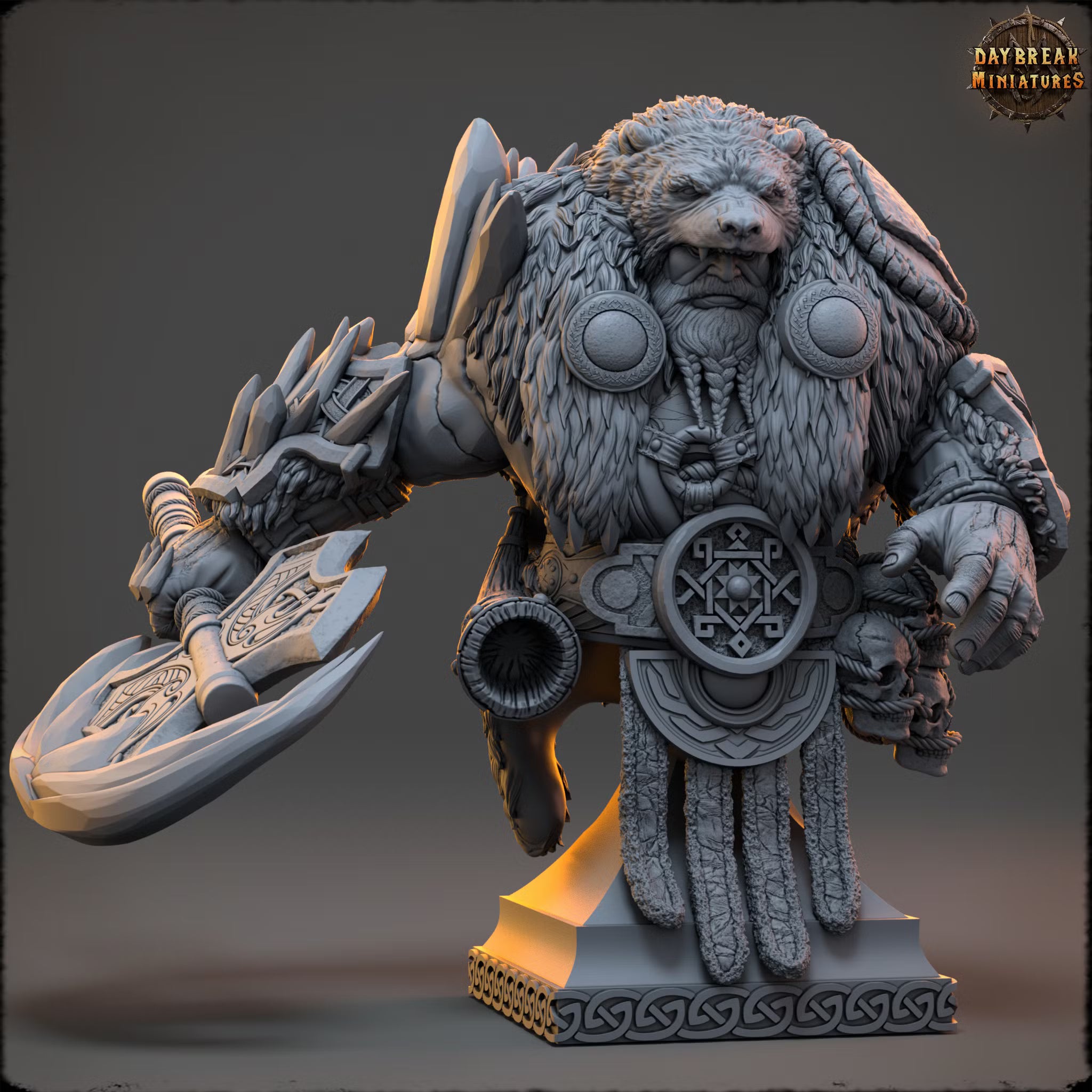 The Descendants of Tyr - Icebjorn Horgast - Bust - Daybreak Miniatures