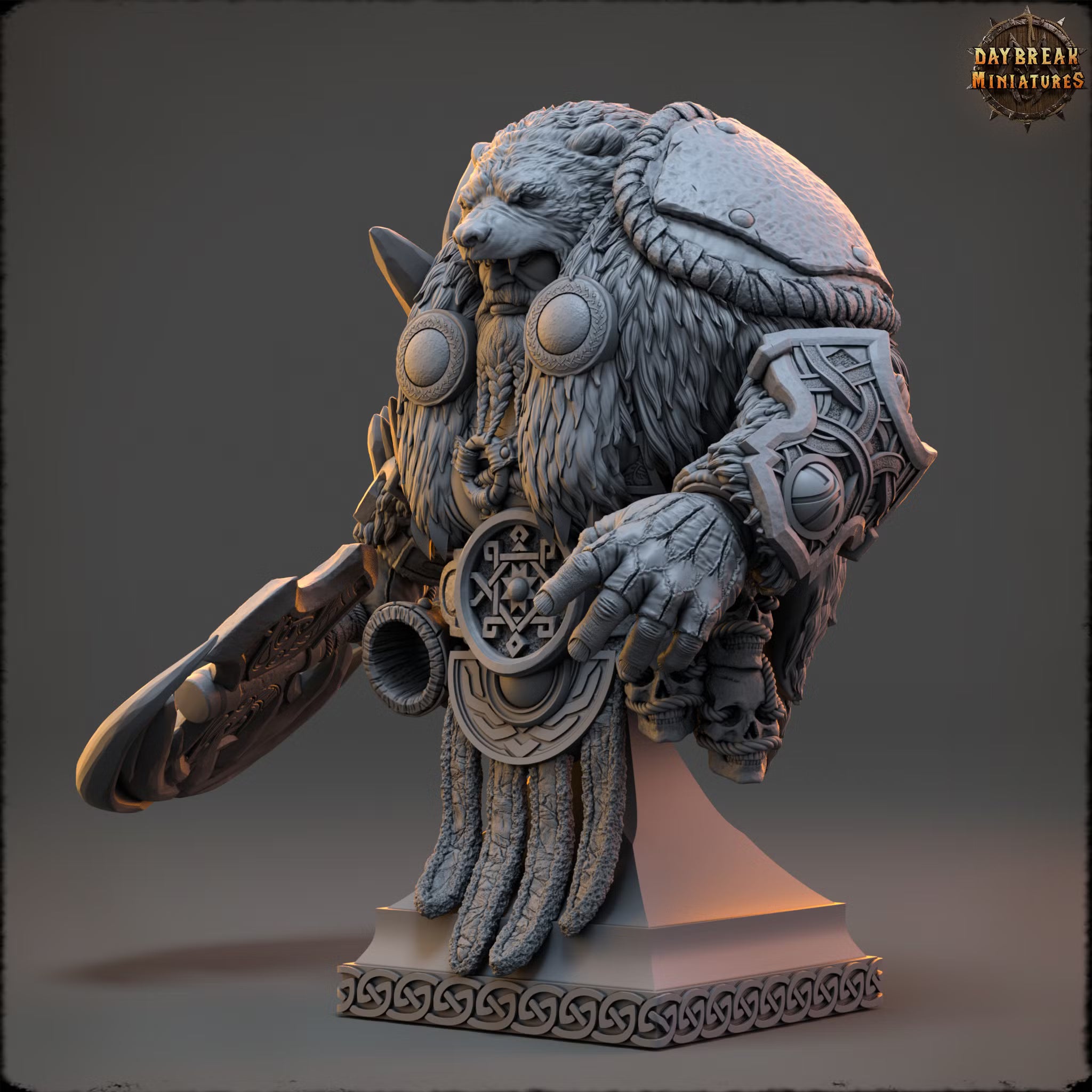 The Descendants of Tyr - Icebjorn Horgast - Bust - Daybreak Miniatures