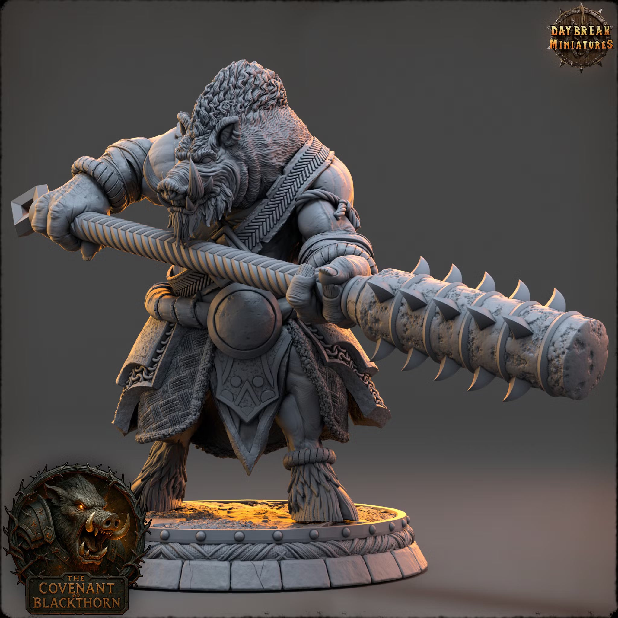 The Covenant of Blackthorn - Bruth Thistlemane - Daybreak Miniatures
