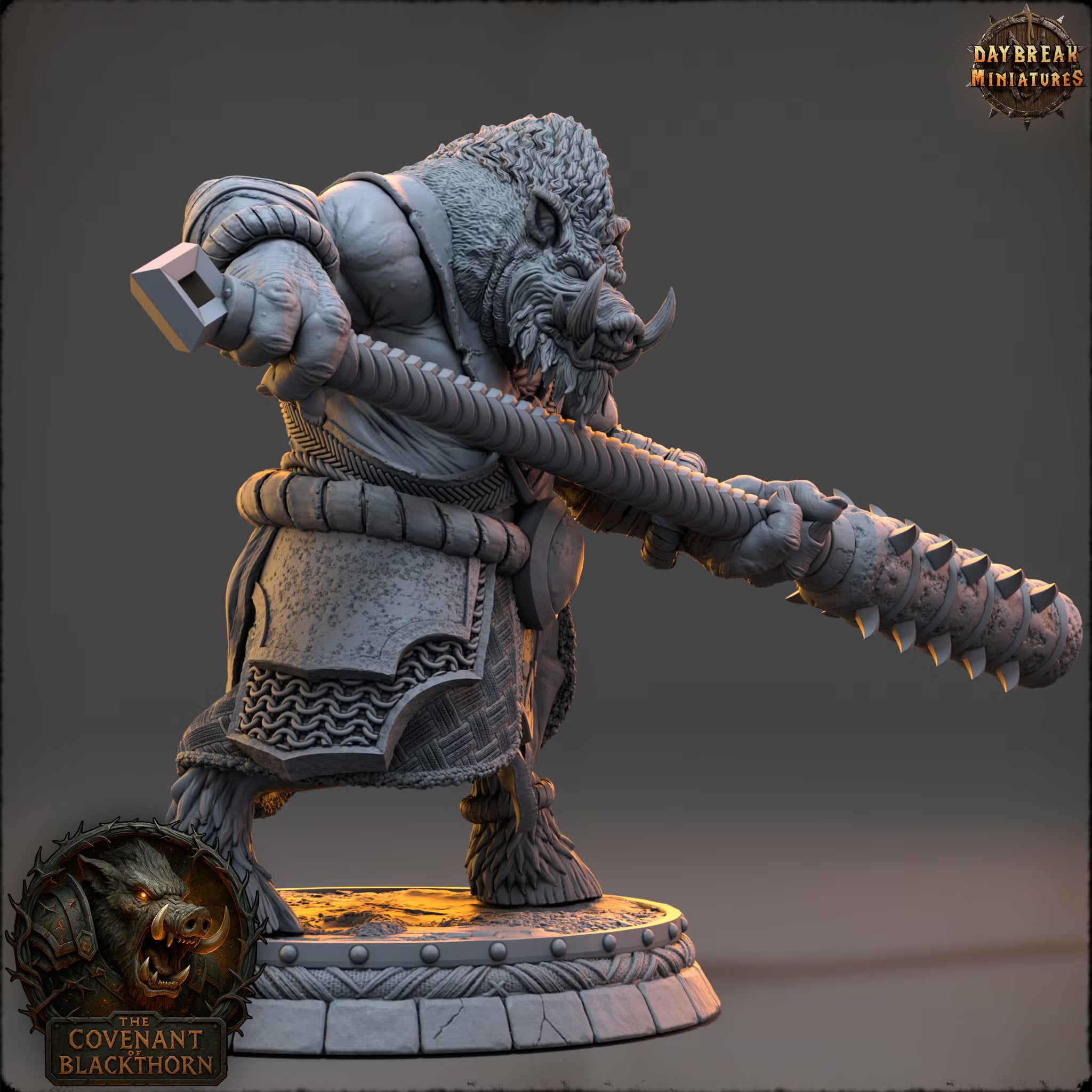 The Covenant of Blackthorn - Bruth Thistlemane - Daybreak Miniatures